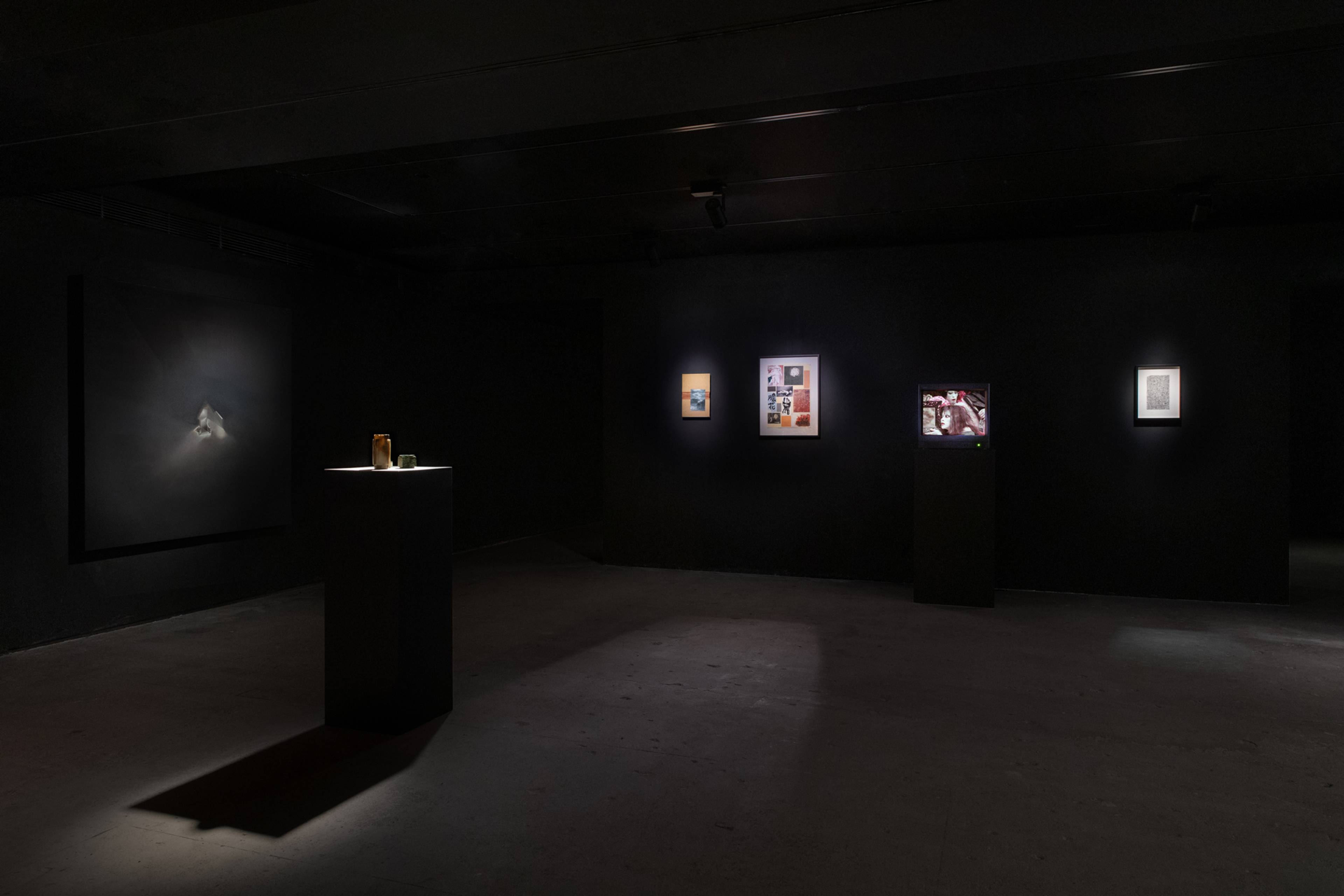 View of “Le Contre-Ciel,” Empty Gallery, Hong Kong, 2024