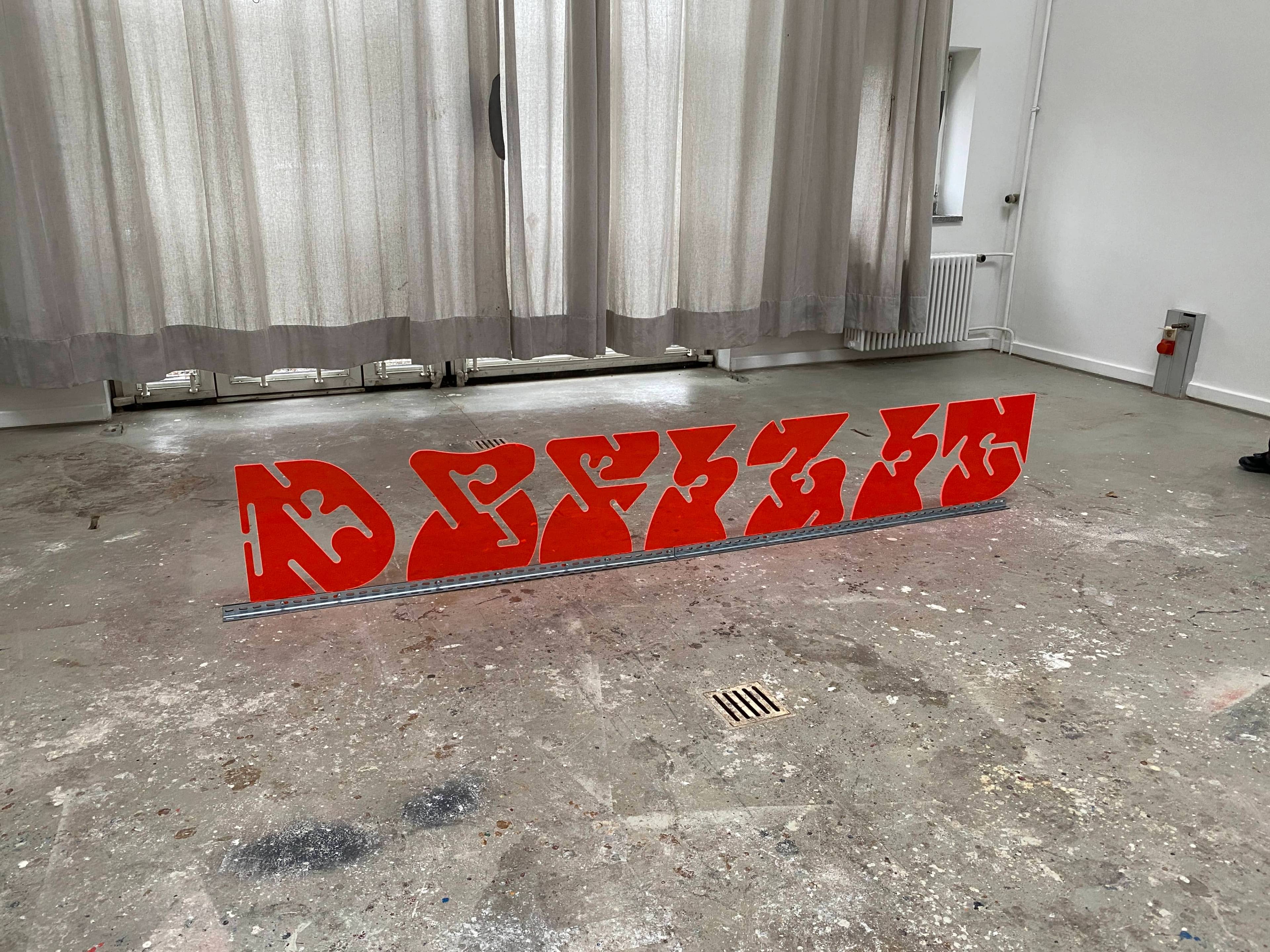 Presentation of Work from Kian Bartels at Kunstakademie Karlsruhe, from Class Vitorelli