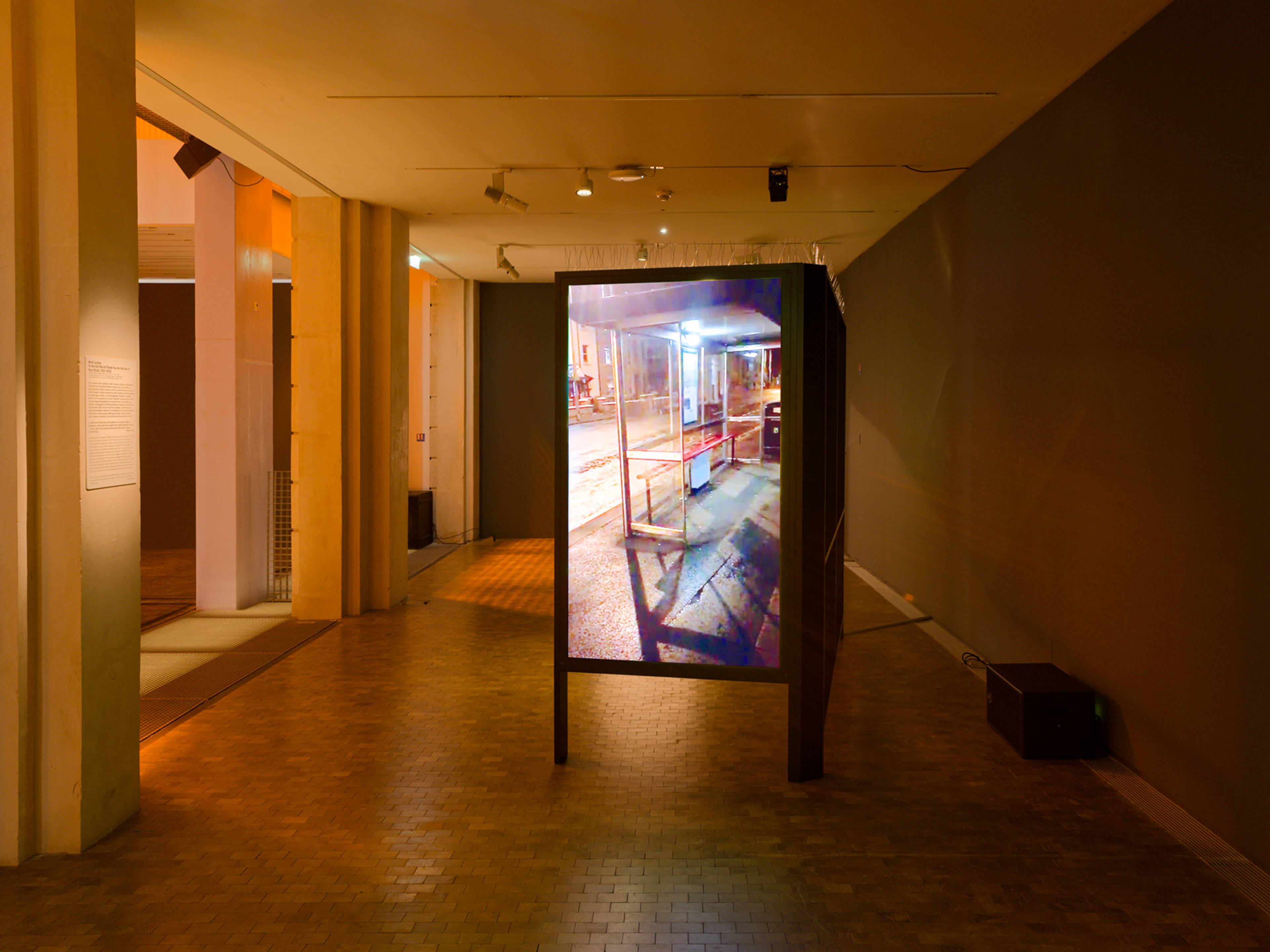 View of As Above So Below, Lafayette Anticipations, 2025