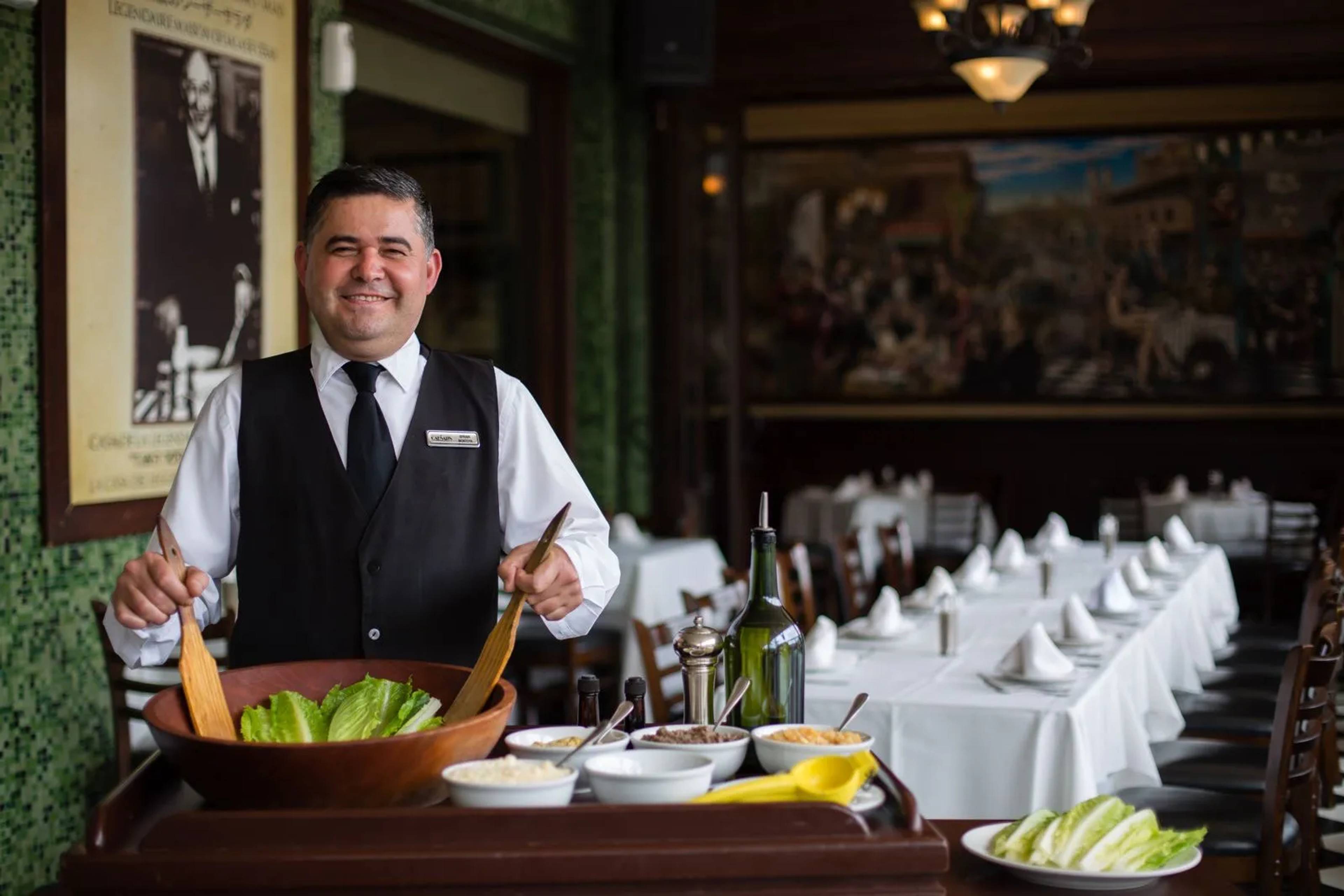 Grand Centenario of the caesar salad in Tijuana 