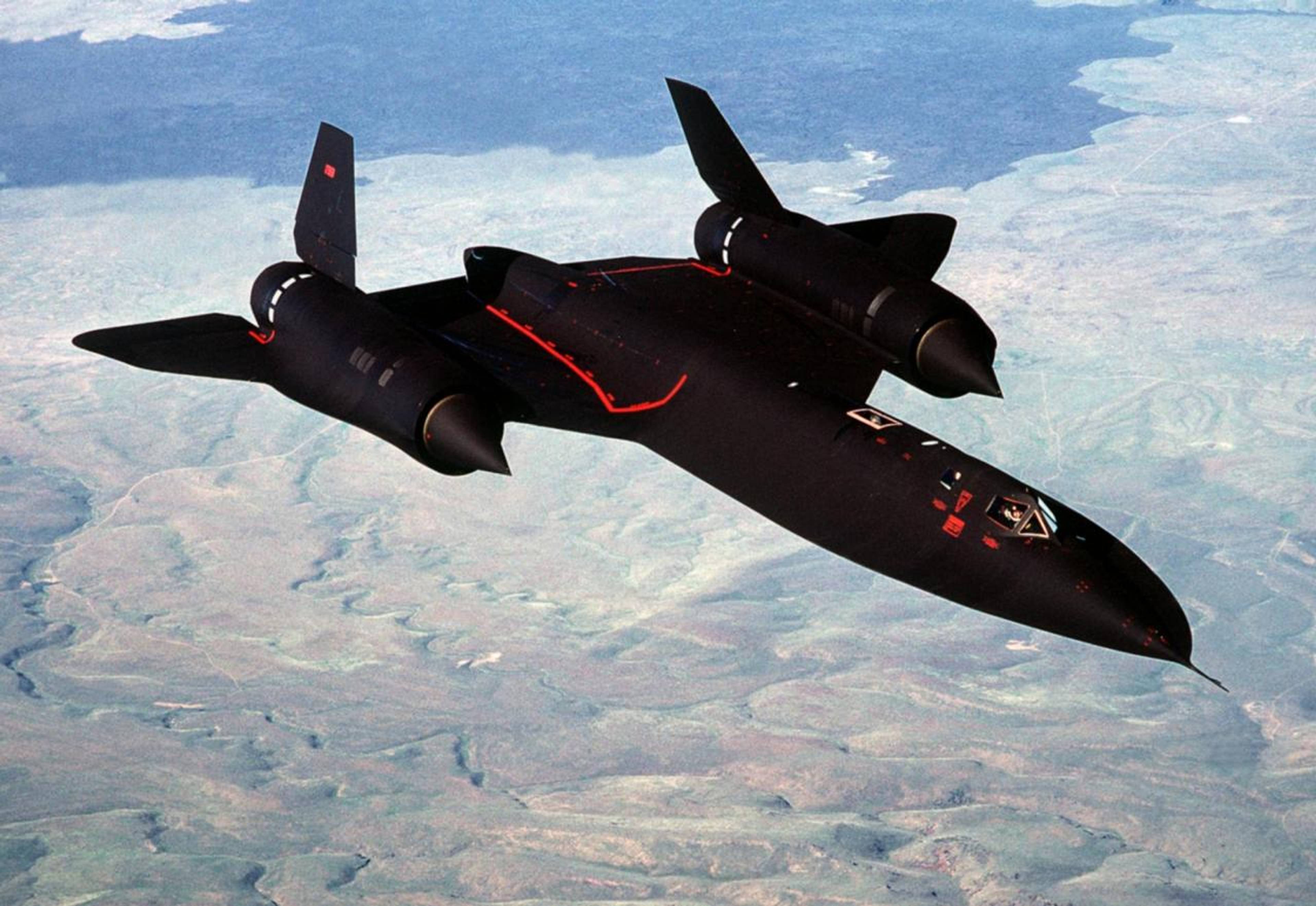 An SR-71 Blackbird