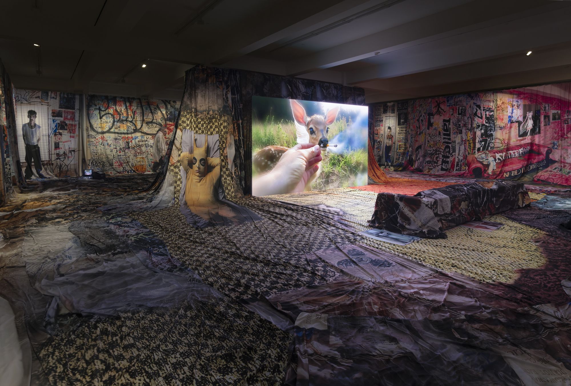 View of Jon Rafman, “Proof of Concept,” Sprüth Magers, Los Angeles, 2025