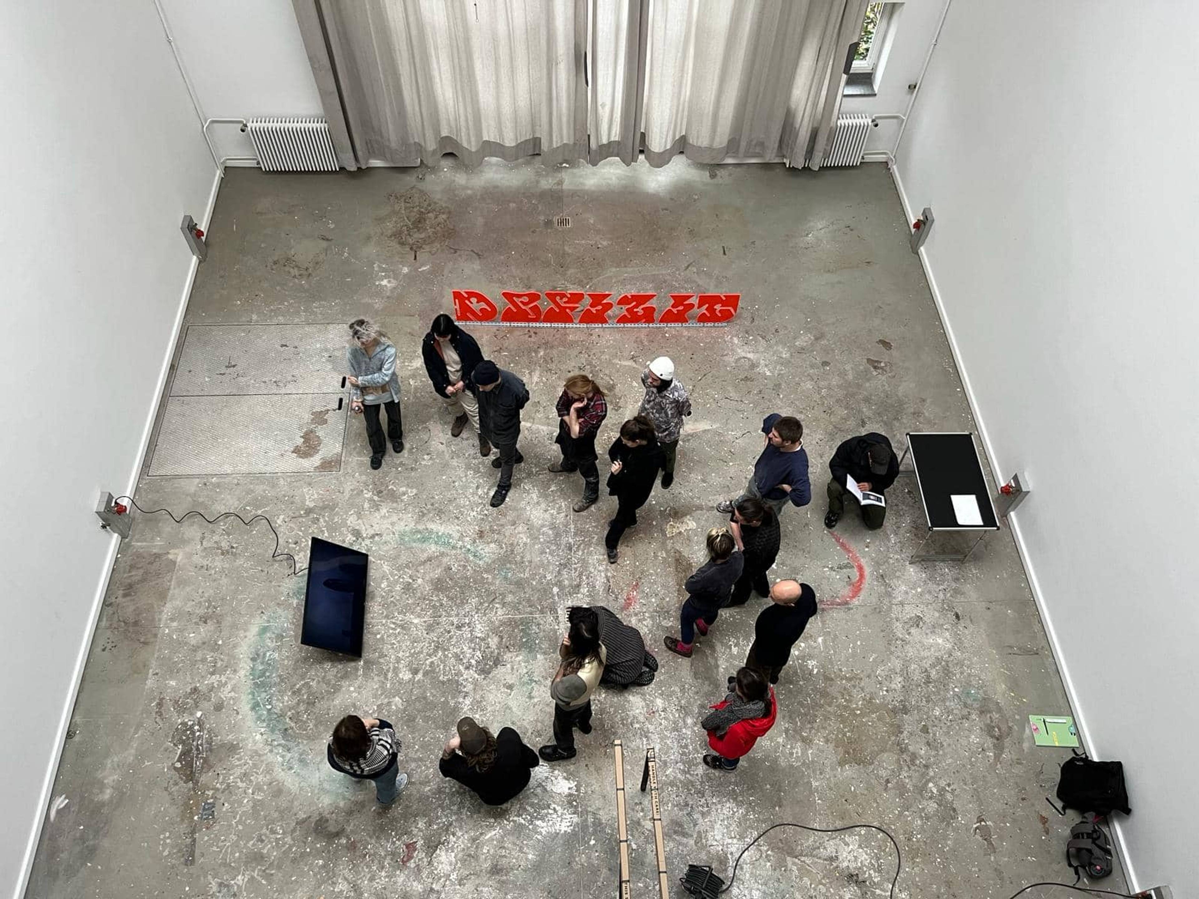 Presentation of Work from Kian Bartels at Kunstakademie Karlsruhe, from Class Vitorelli