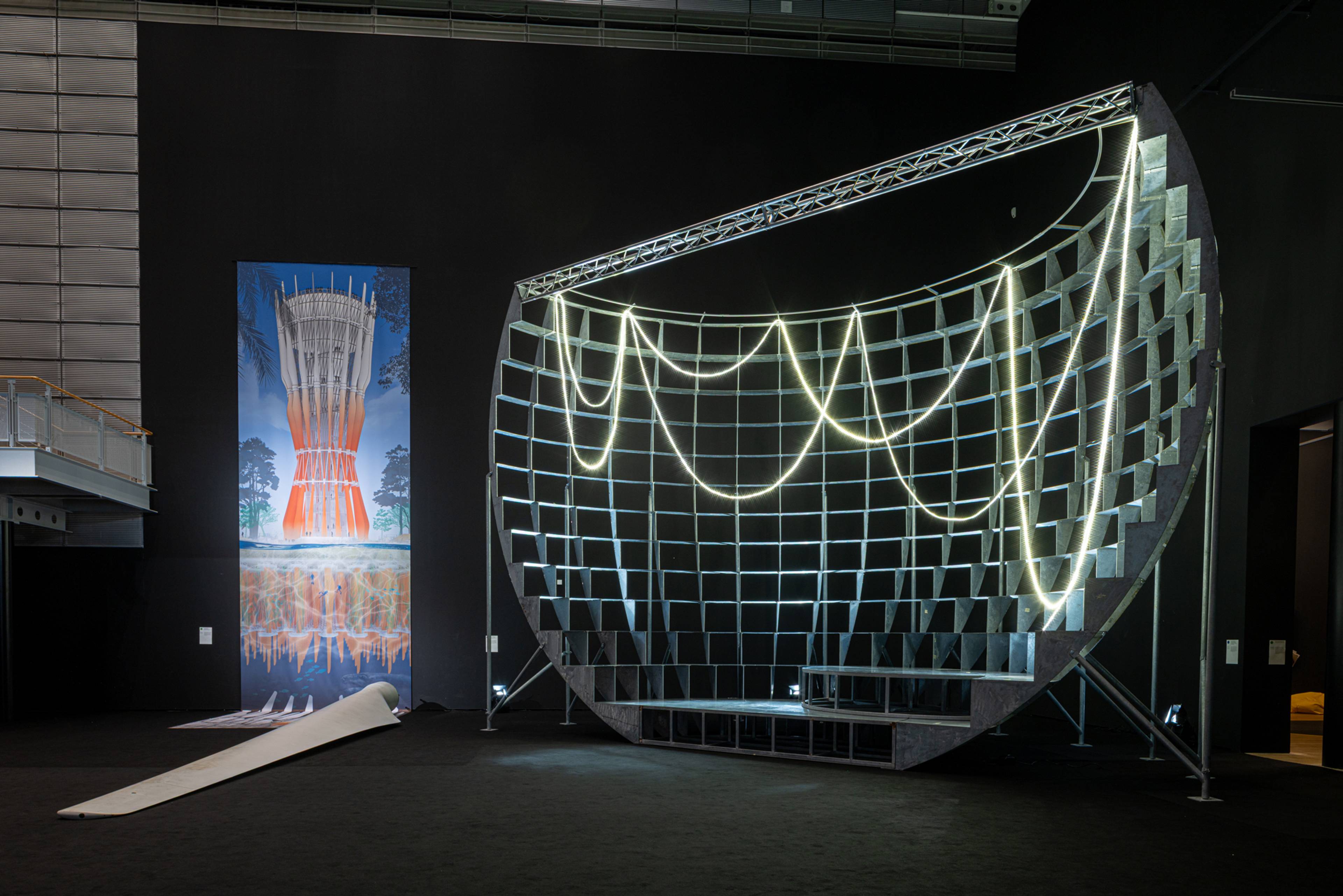 View of “Utopia. The Right to Hope,” Kunstmuseum Wolfsburg, 2025