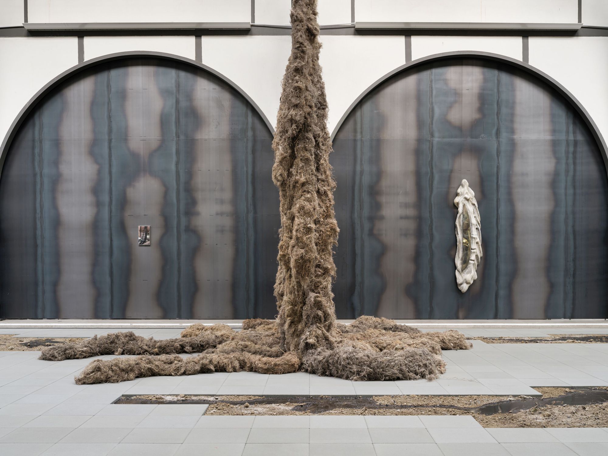 View of “embrace,” Hamburger Bahnhof, Berlin, 2025