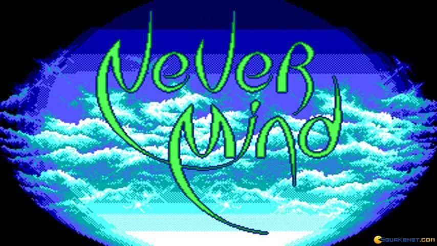 Still from the video game Never Mind, 1989