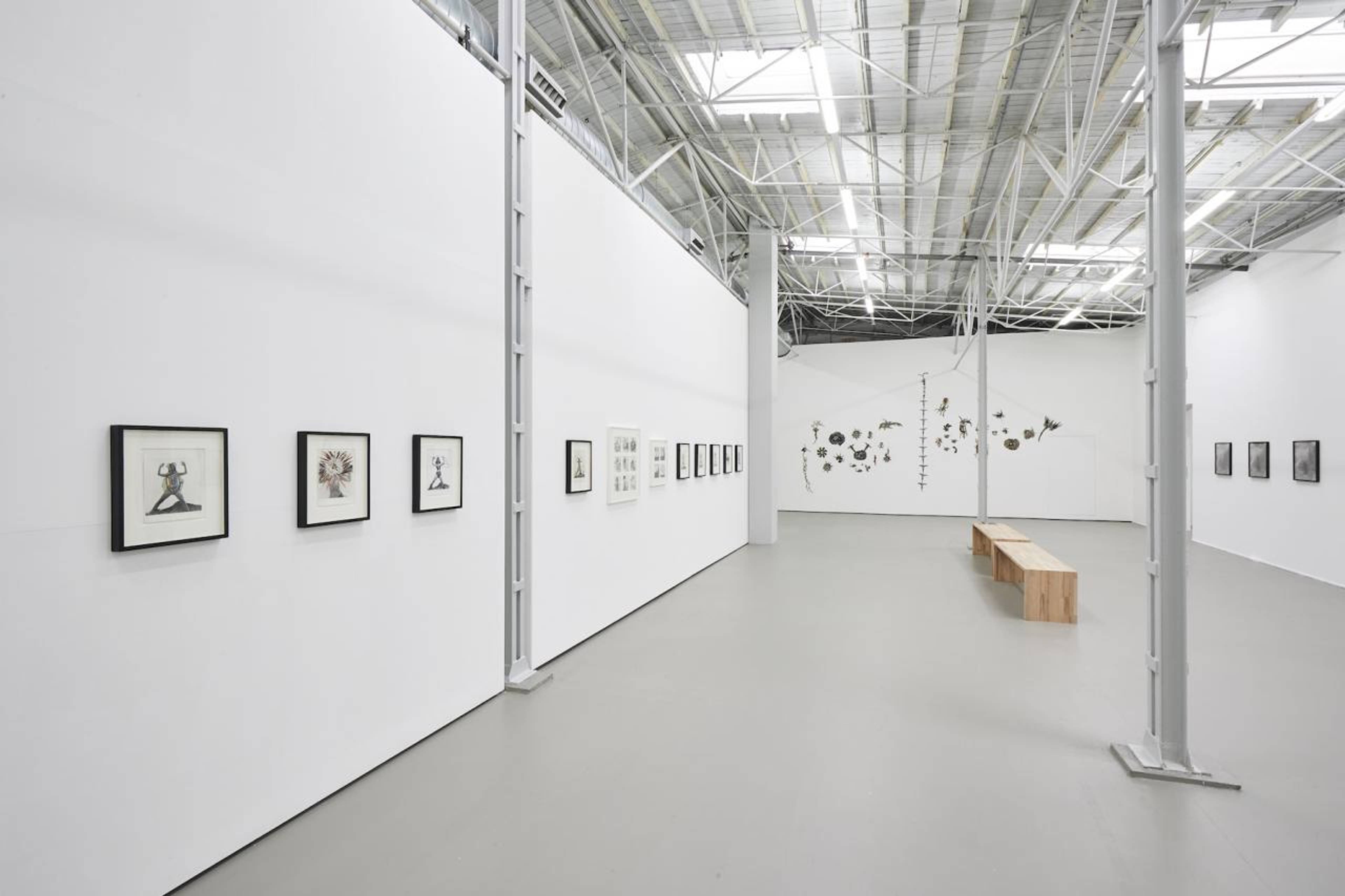 Mary Beth Edelson &ldquo;Nobody Messes with Her&rdquo;, Exhibition view Photo: Volker Renner