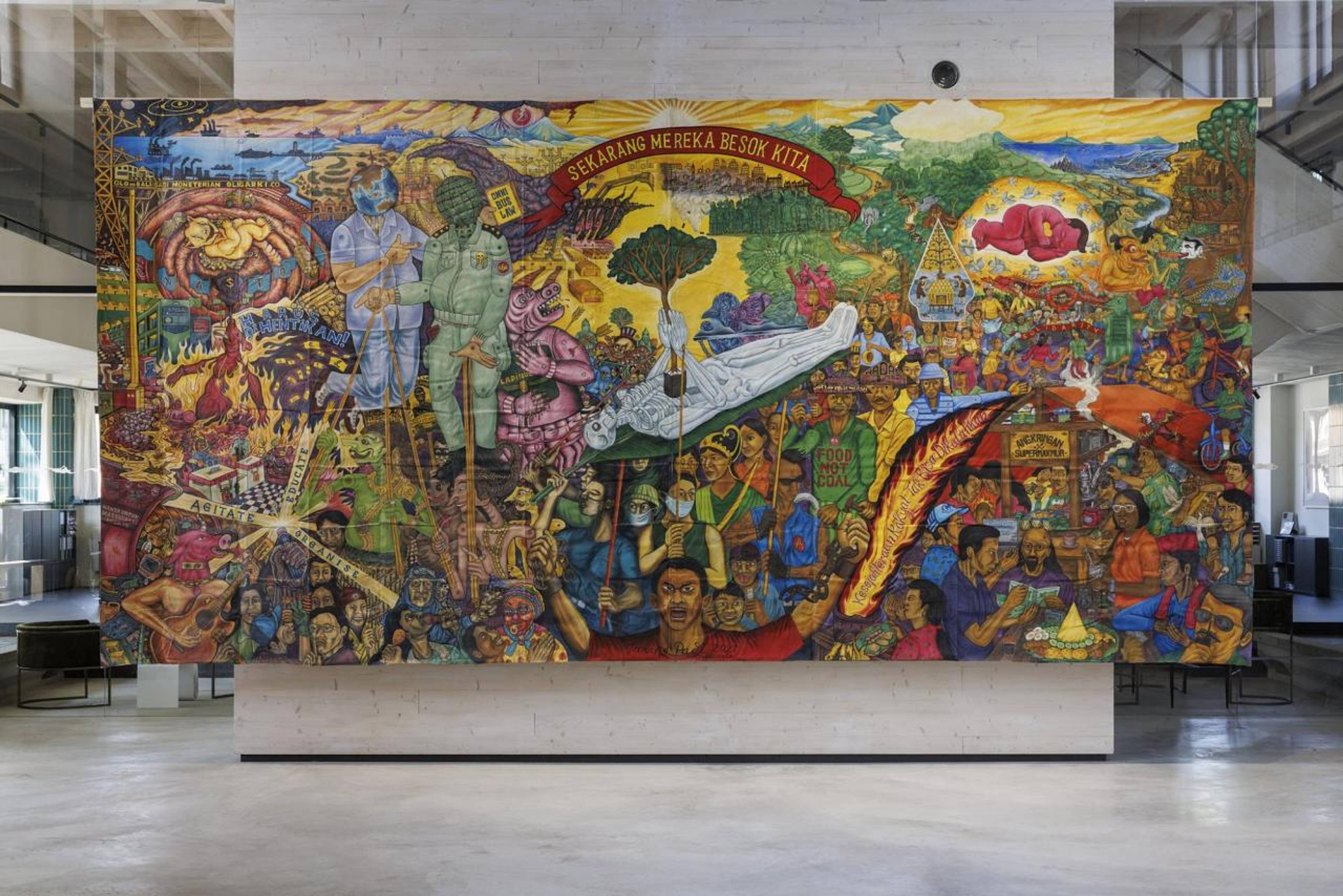 Taring Padi, Sekarang Mereka, Besok Kita (Today they’ve come for them, tomorrow they come for us), 2021