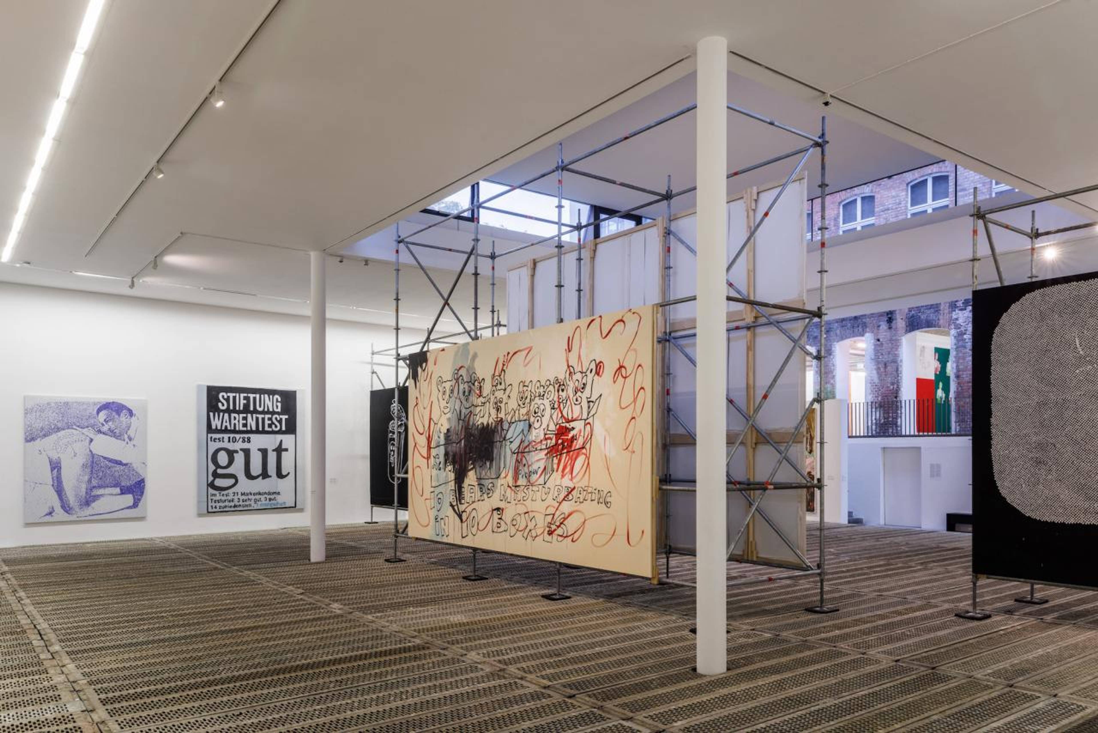 View of “Michel Majerus – Early Works,” KW Institute for Contemporary Art, 2022