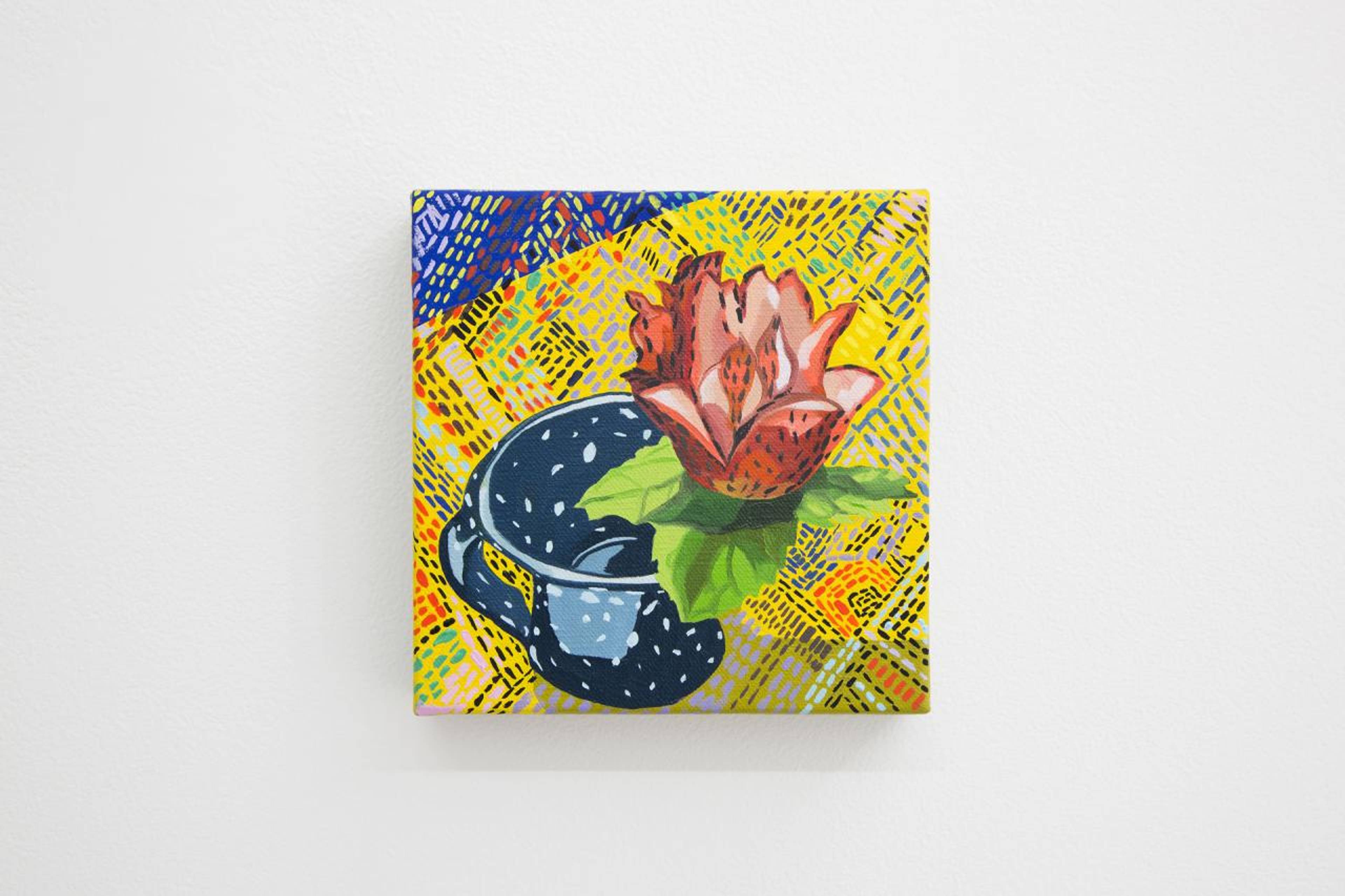 Aliza Nizenbaum Untitled (2018) Oil on canvas, 15 x 15 cm.