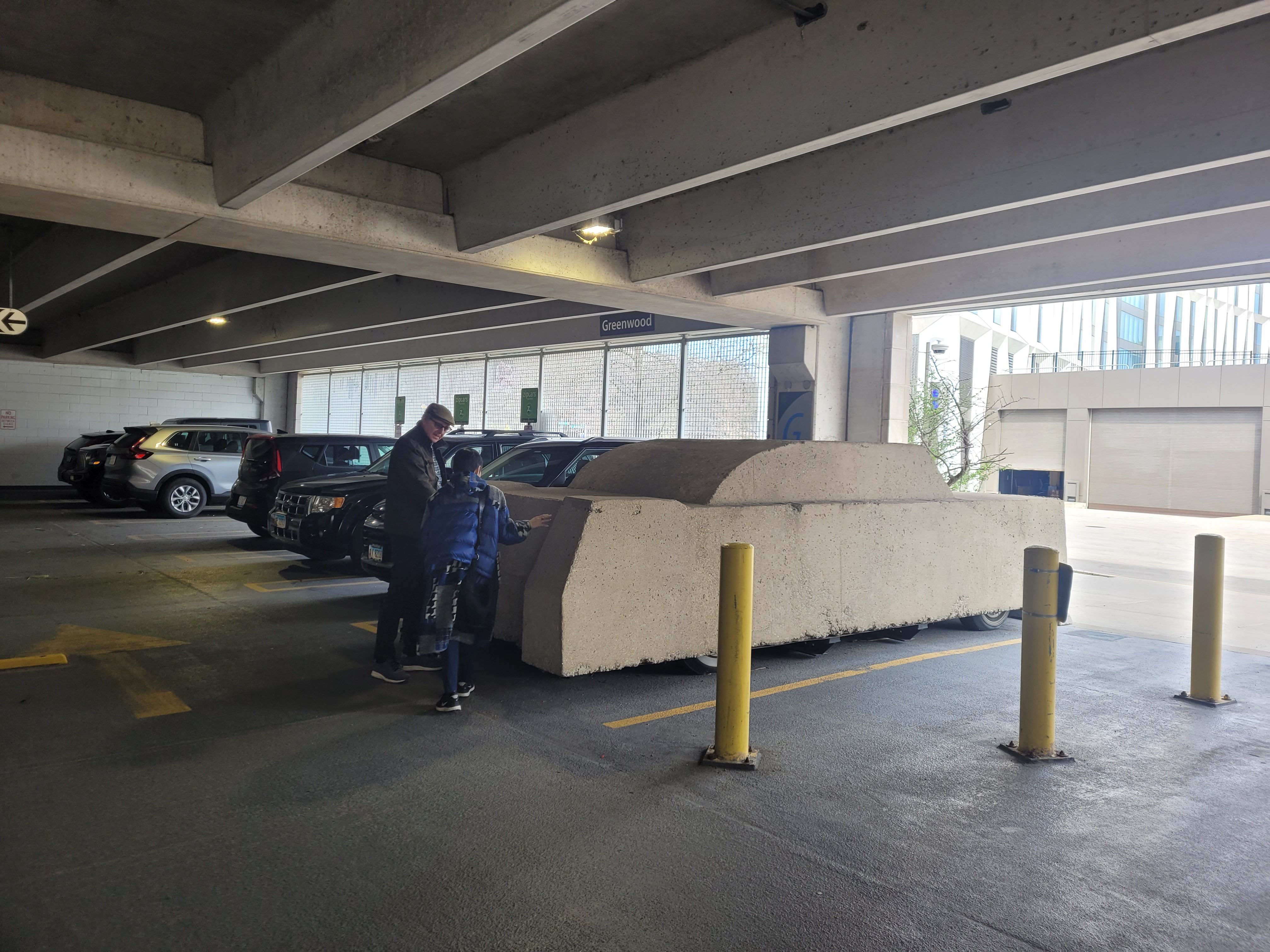 Wolf Vostell, Concrete Traffic, 1970