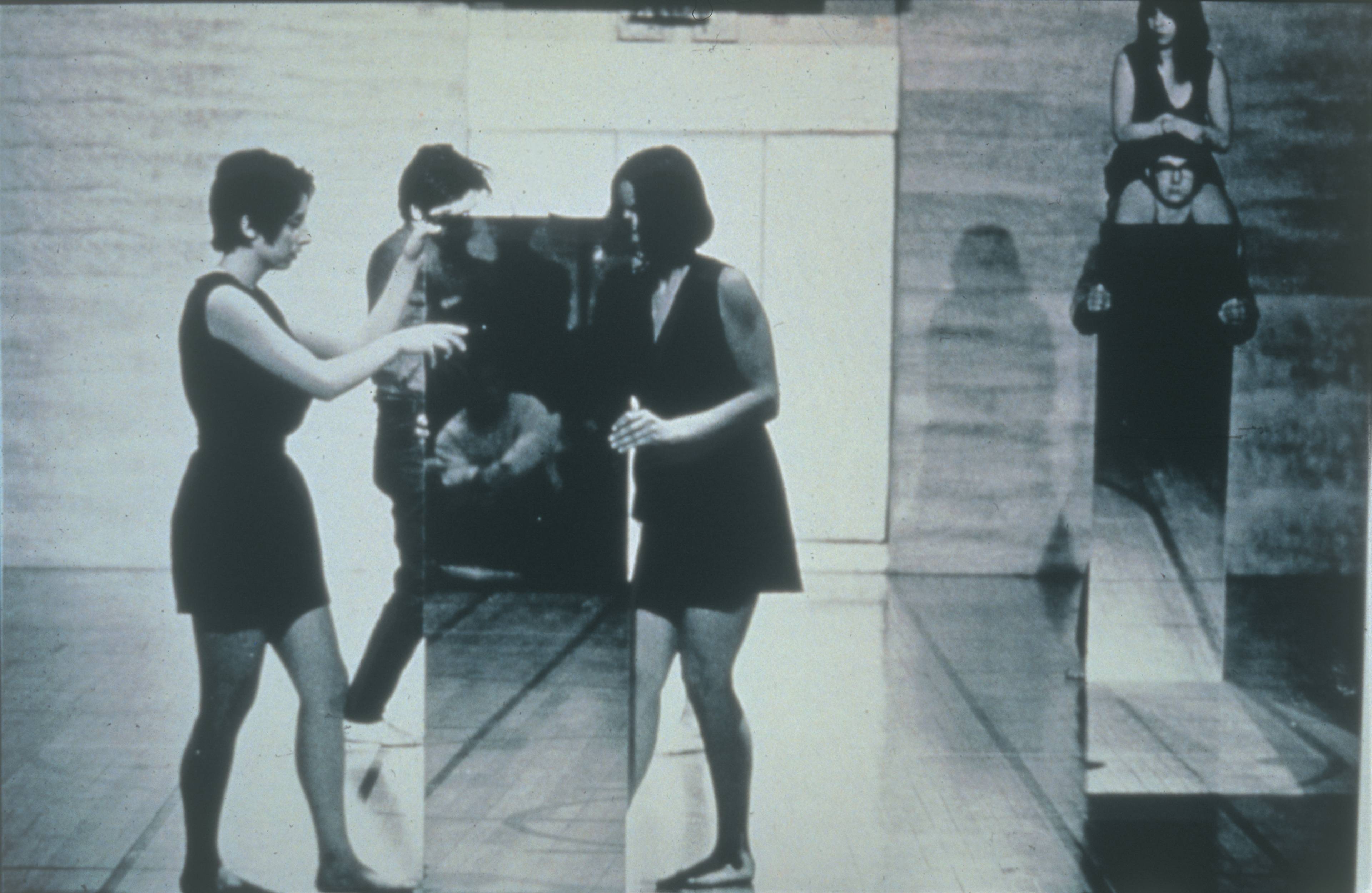 Mirror Piece II, 1970, performance