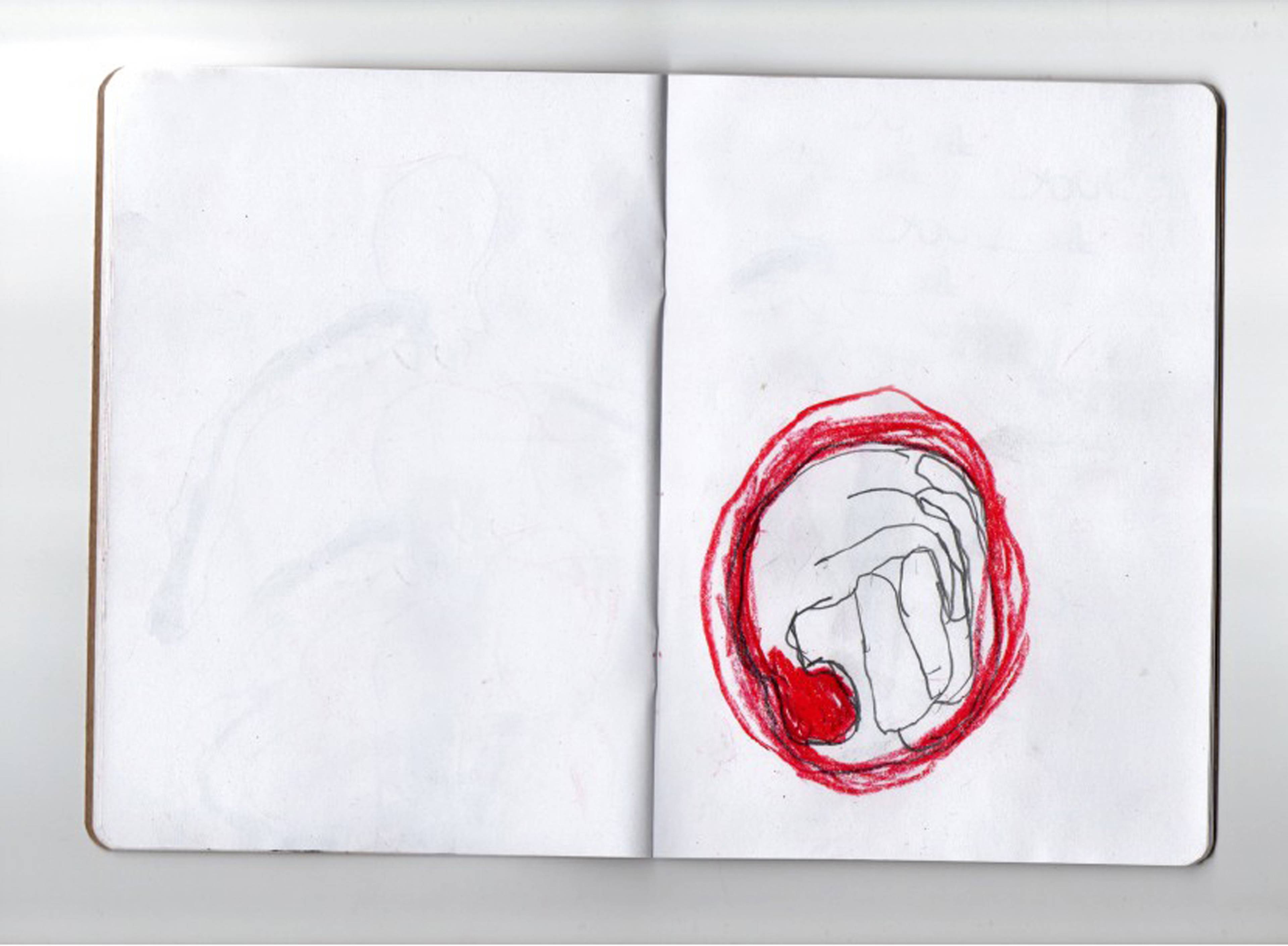 Notebook drawing, c. xxx