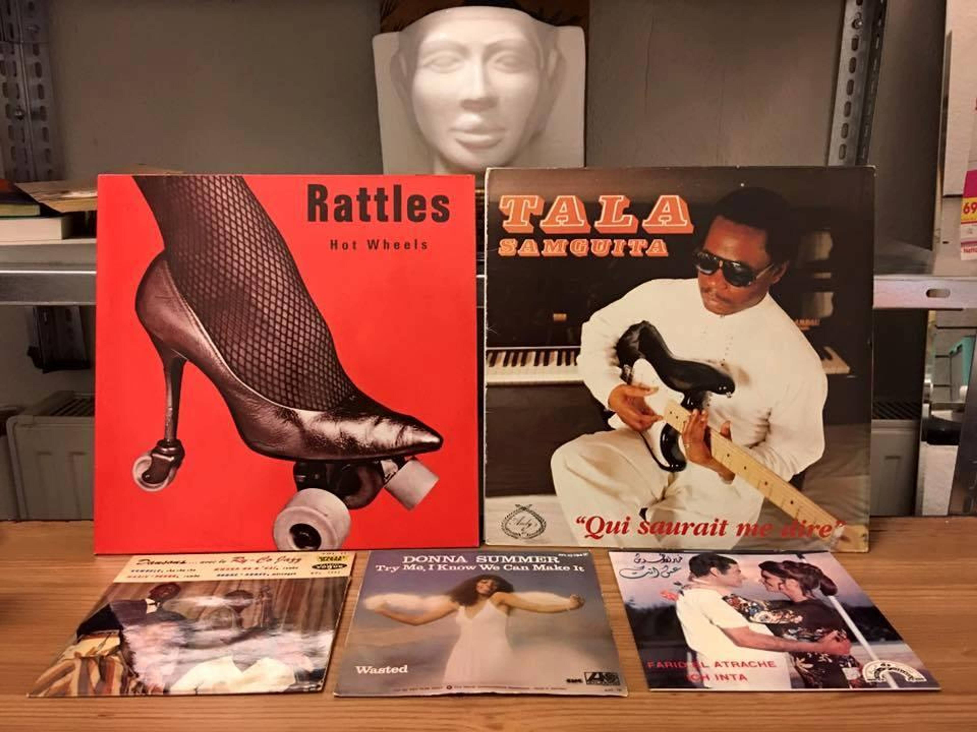 Kader Attia&#39;s record collection