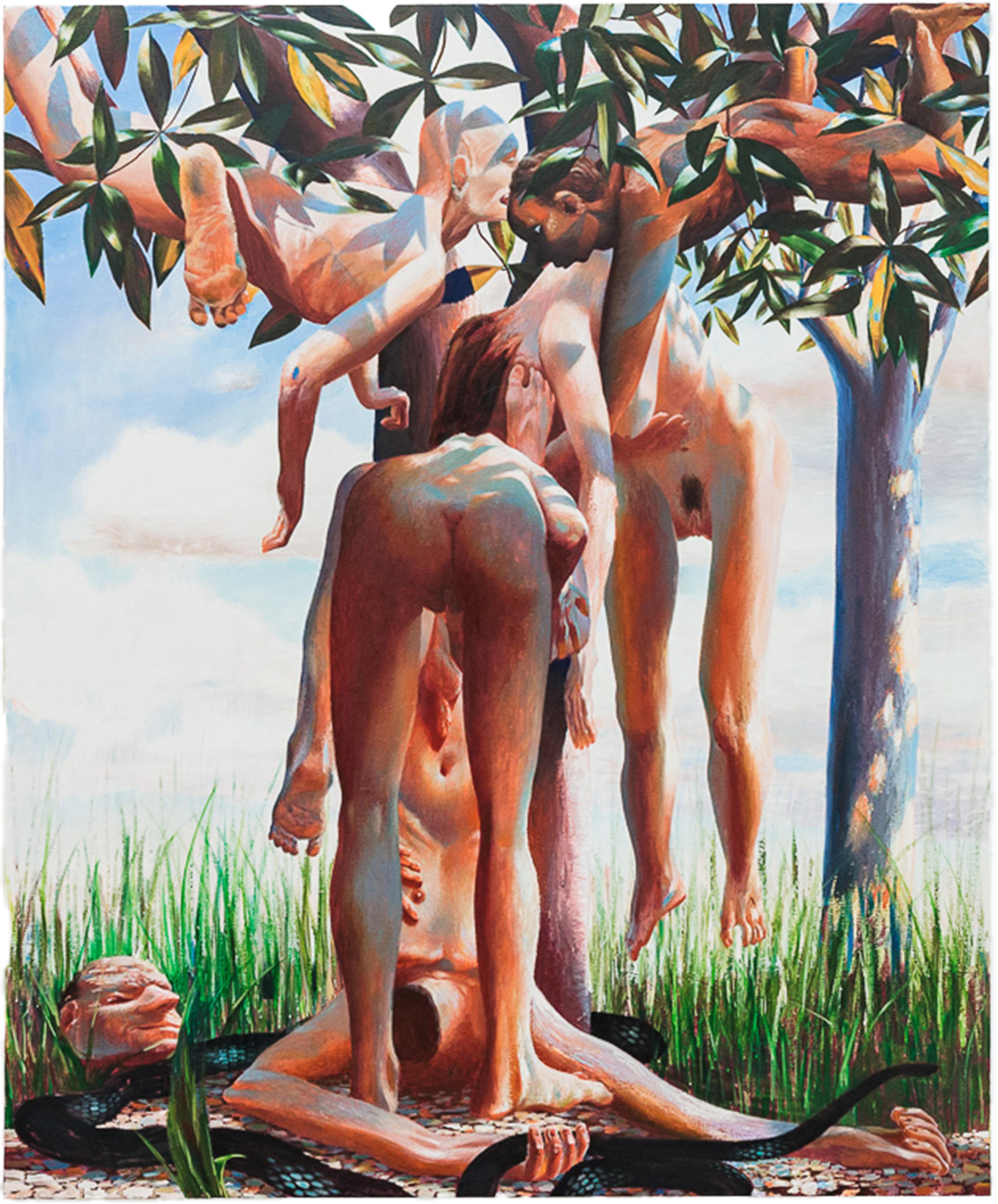 Laurent Proux, Under the Tree (Homage to J.K. Huysmans), 2023