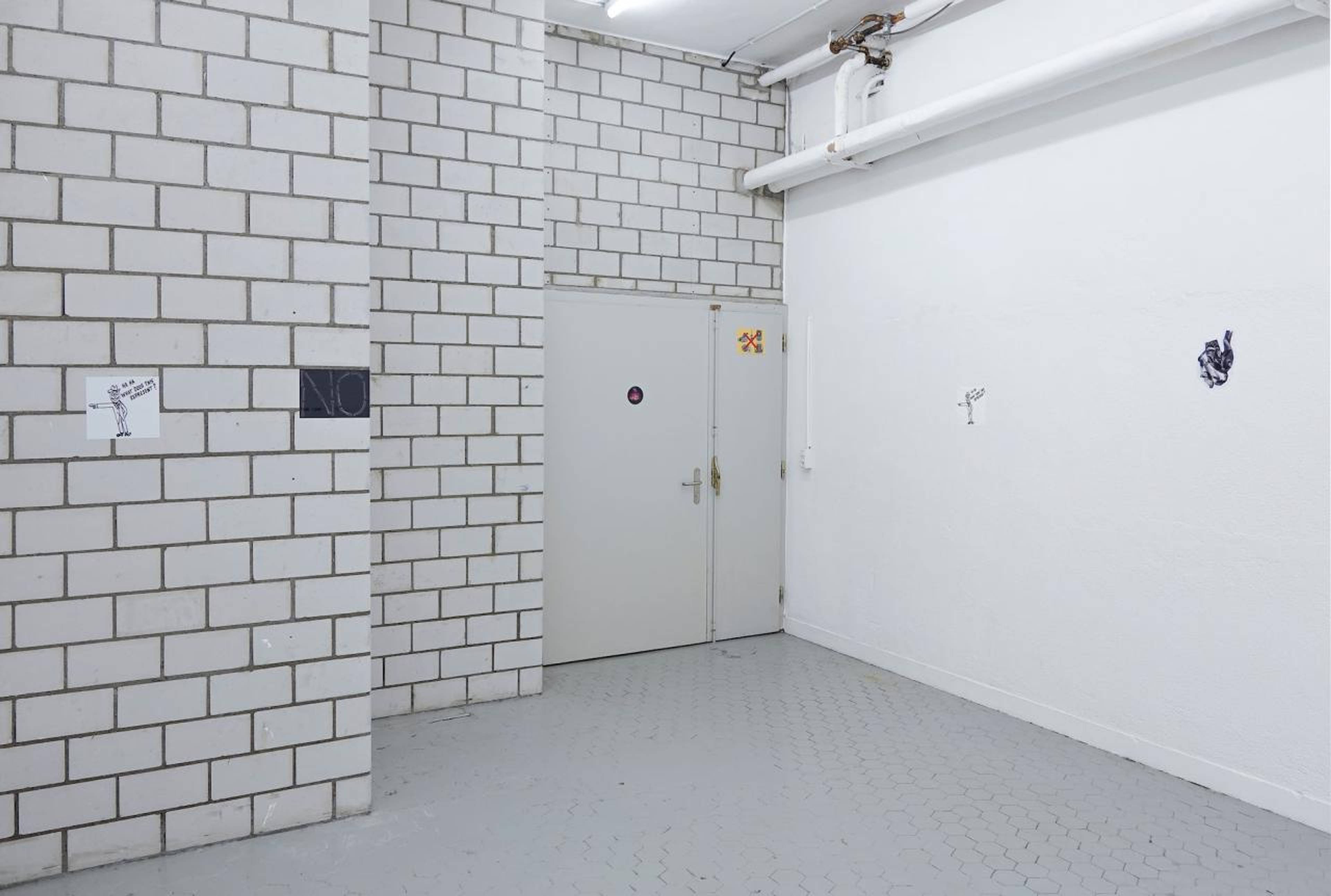 View of “A Manual of Errors?”, Sgomento Zurigo, Zurich, 2023