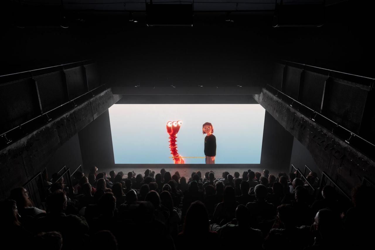 View of “Ian Cheng: Life After BOB,” Halle am Berghain, Berlin, 2022