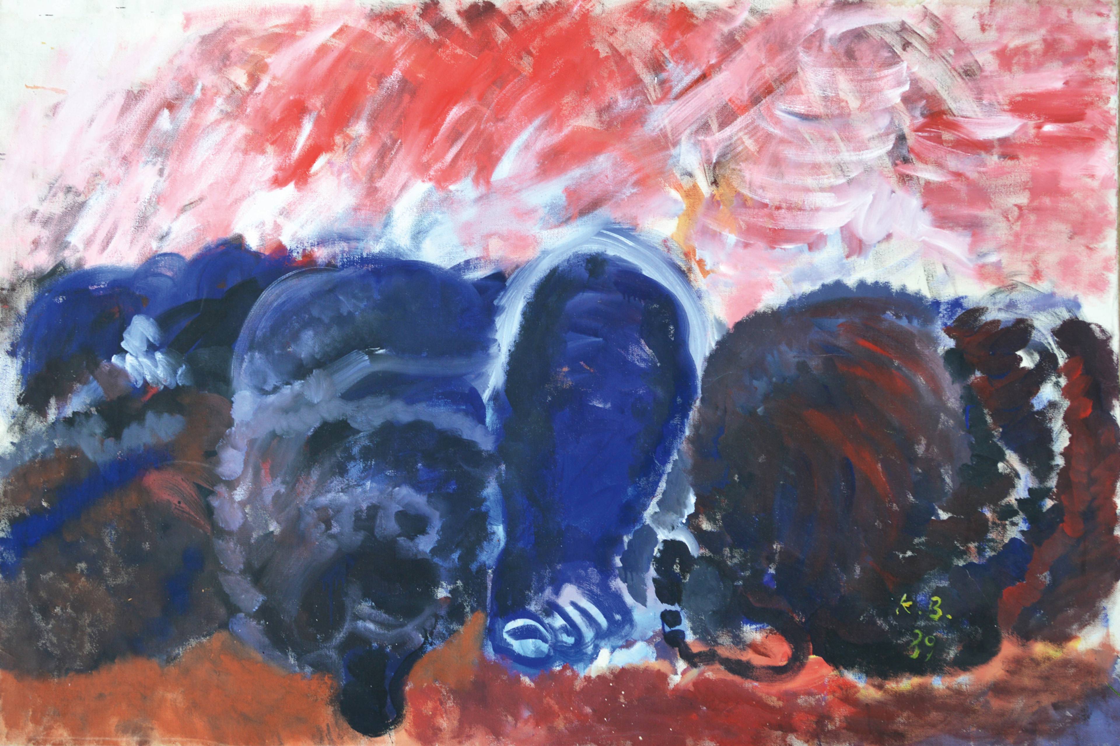 Kosara Bokšan, Women-Mountains, 1989