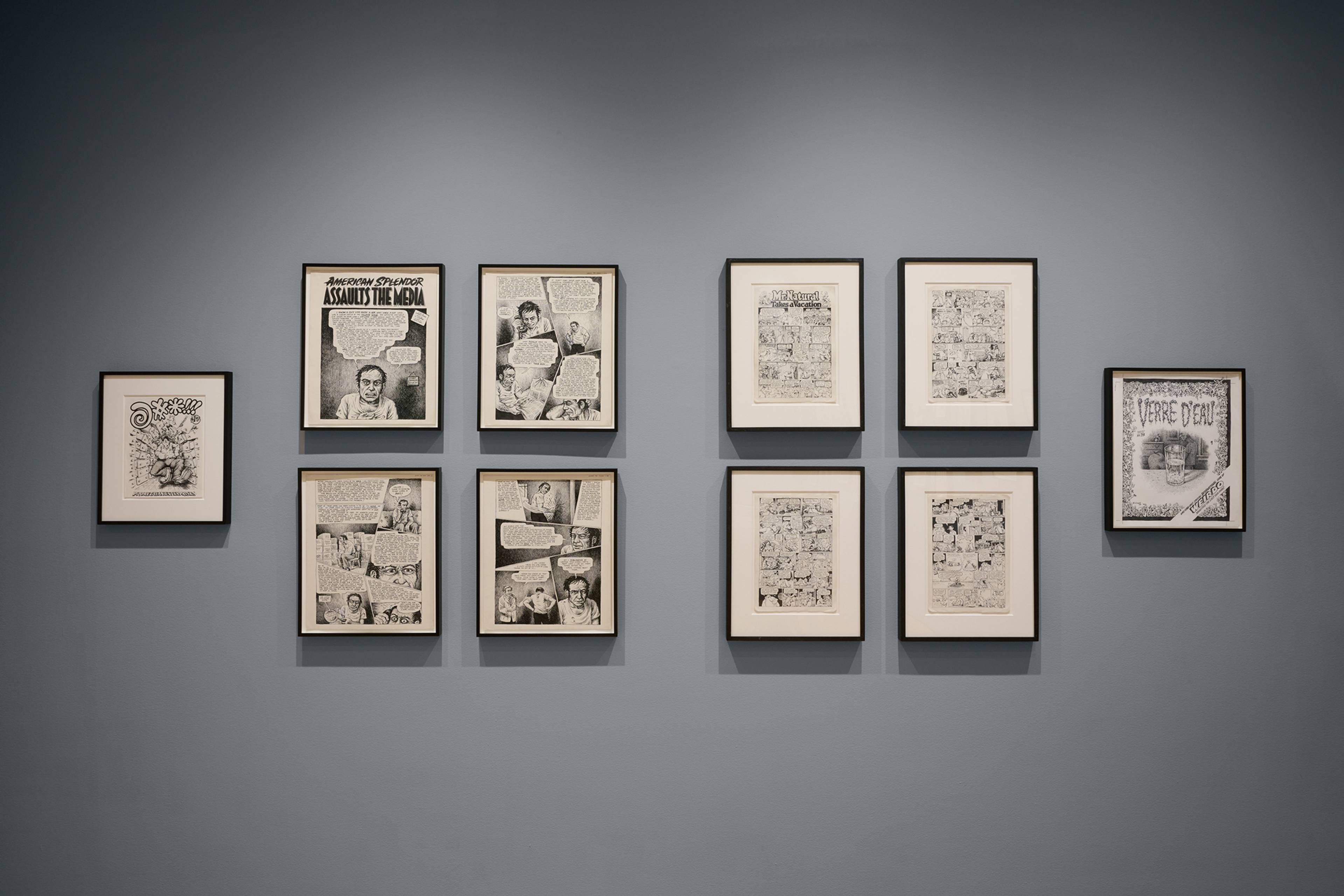 Works by R. Crumb in “The Way I See It”