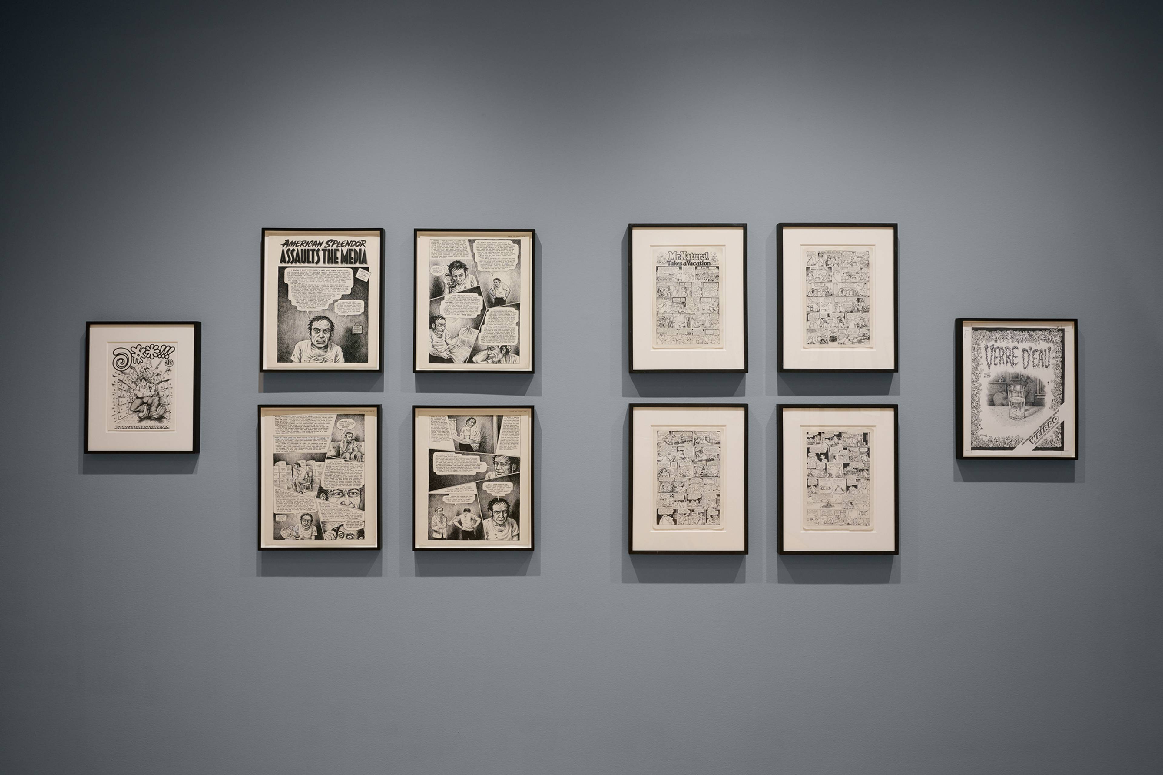 Works by R. Crumb in “The Way I See It”