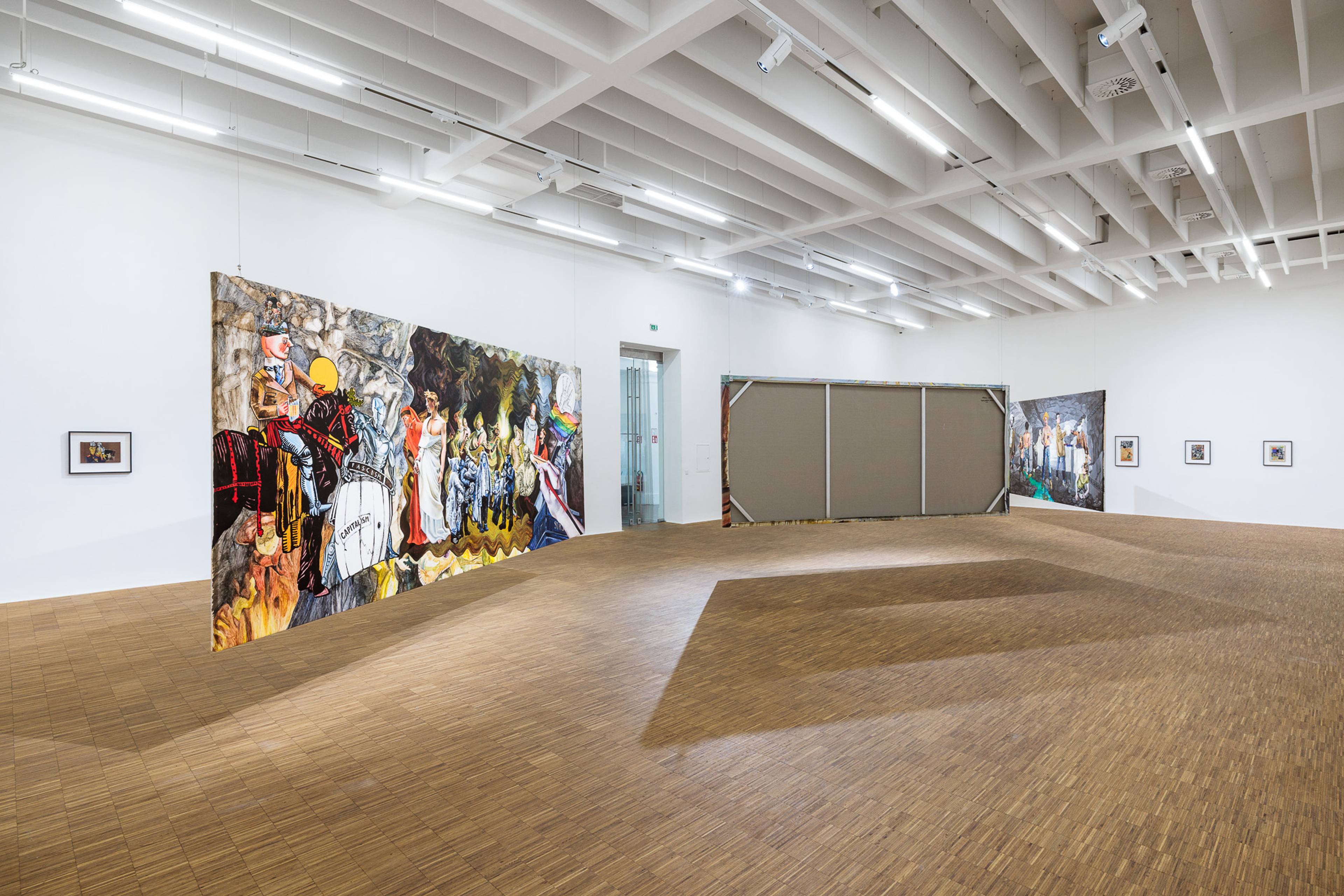 View of “Moon, Sun, Mercury,” Salzburger Kunstverein, 2025