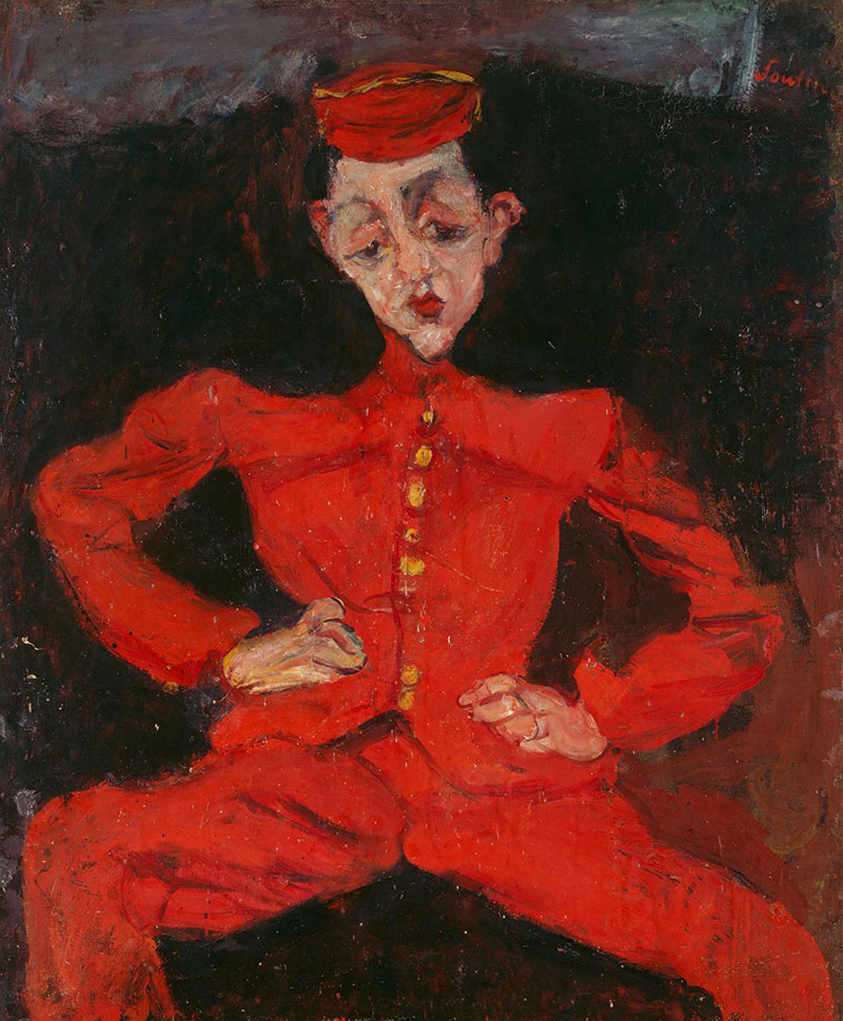 Chaïm Soutine, Le Groom, 1925