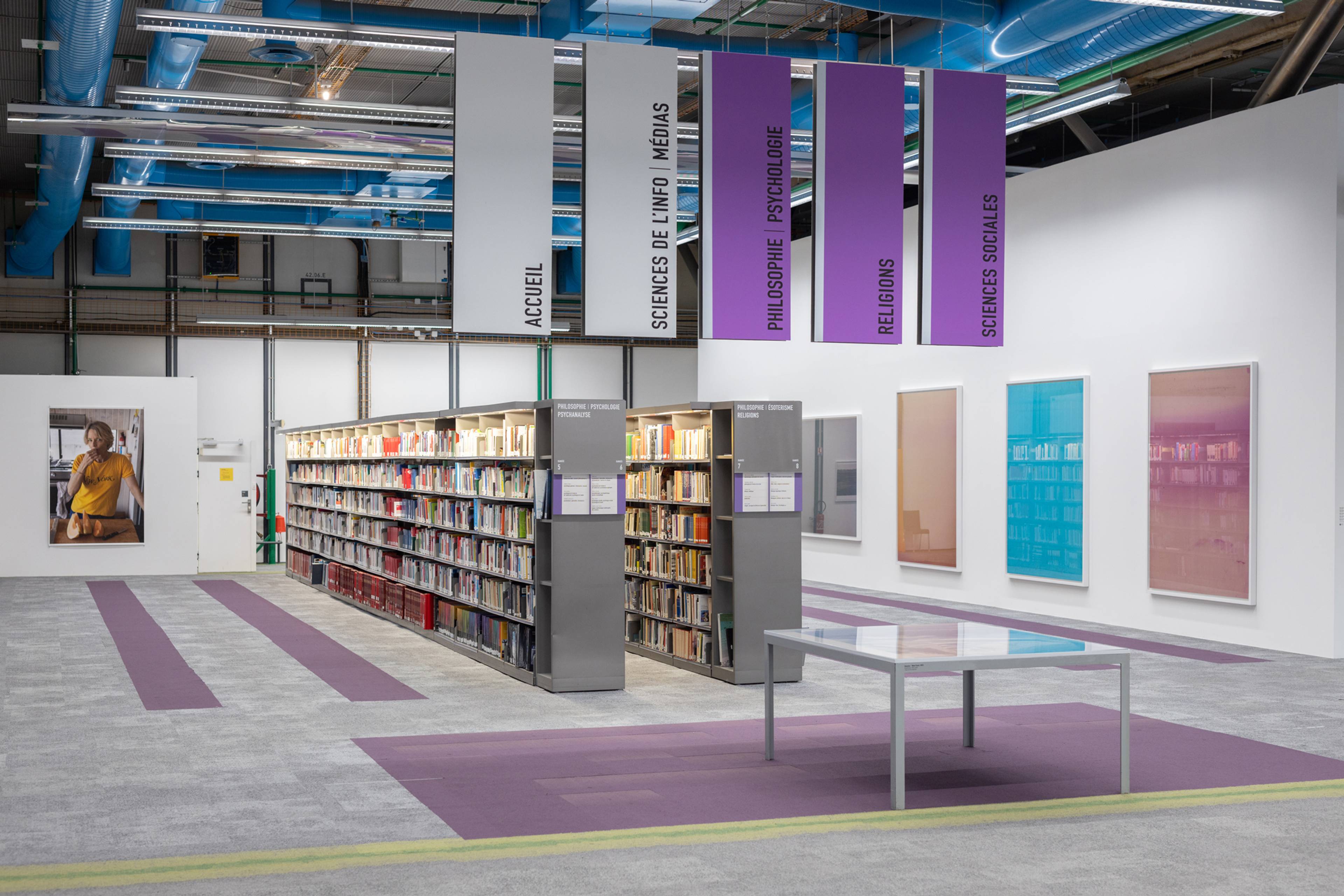 View of Wolfgang Tillmans, “Nothing could have prepared us – Everything could have prepared us,” Centre Pompidou, Paris, 2025