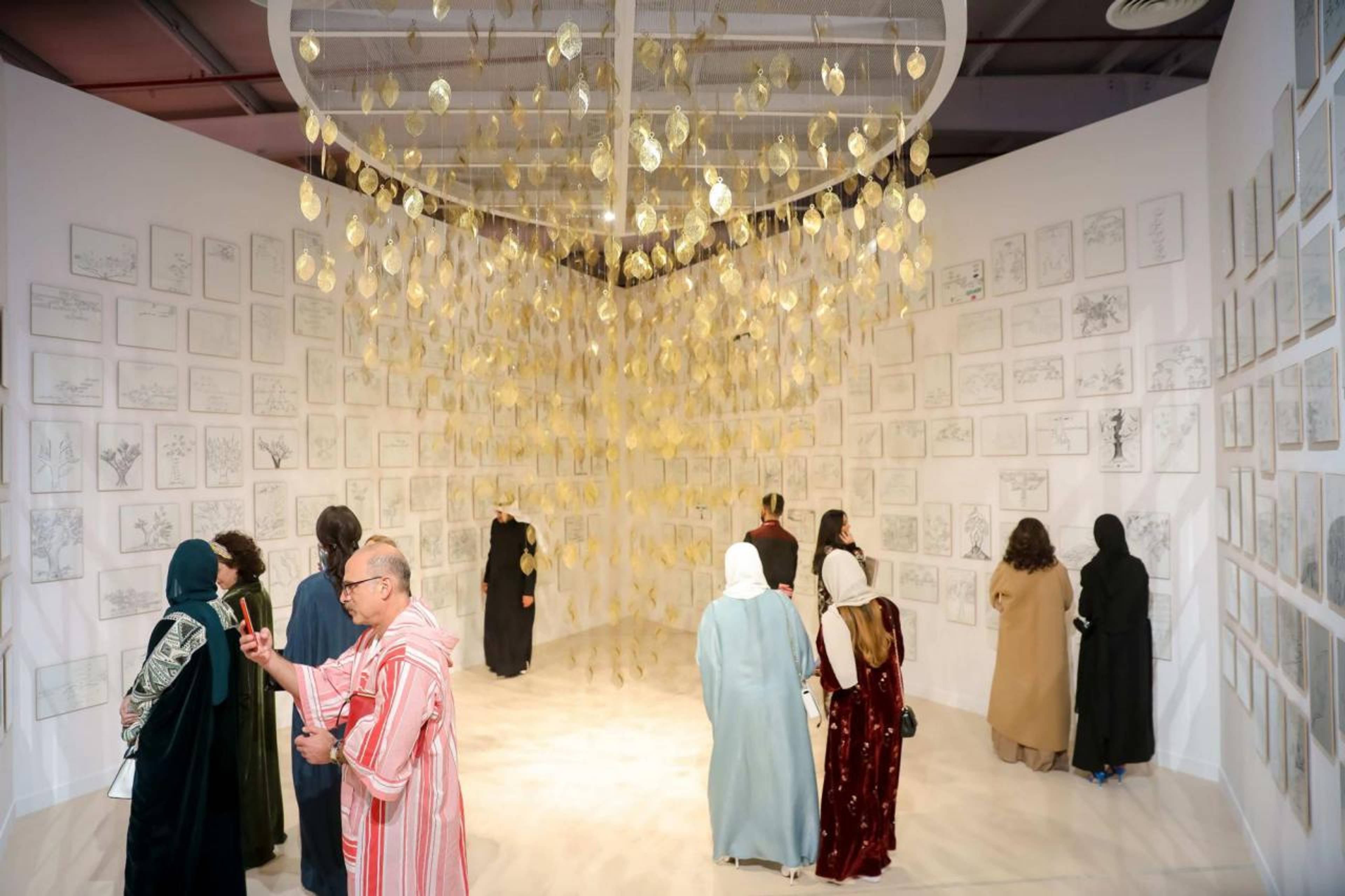 Manal al Dowayan,  Tree of Guardians  (2014). Courtesy Canvas and Diriyah Biennale Foundation