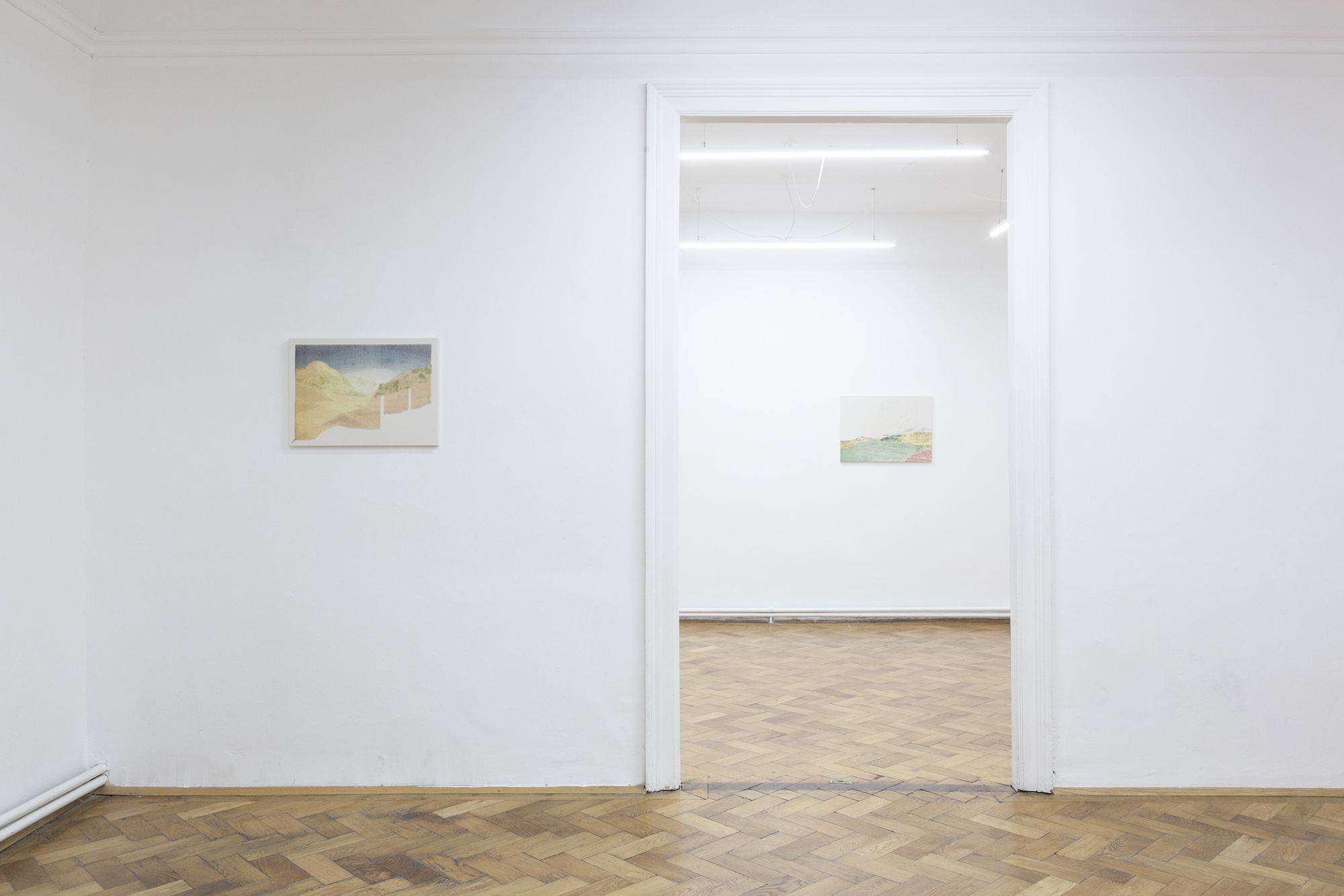 View of Len Schweder, “No Partial,” Loggia, Vienna, 2025