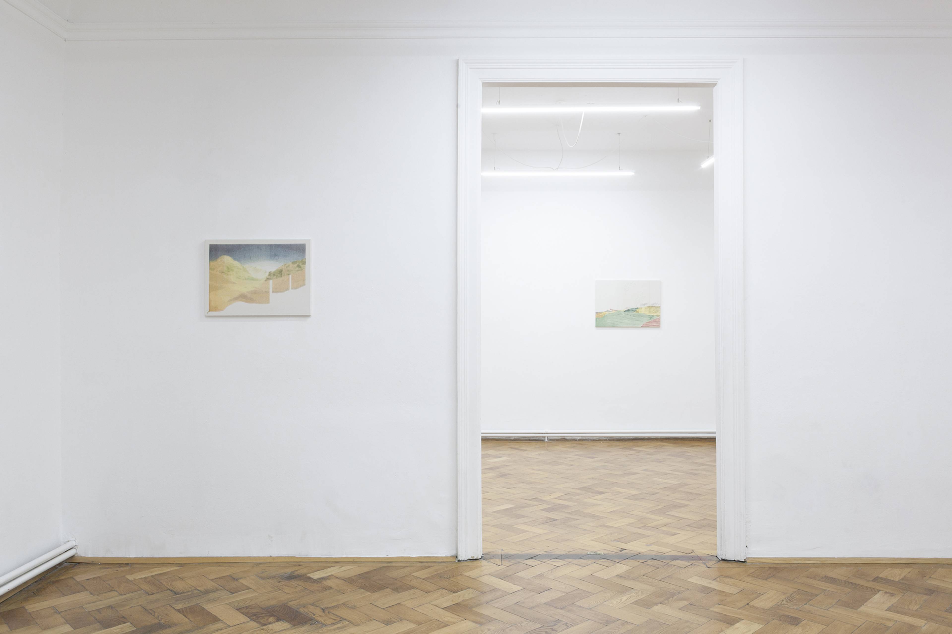 View of Len Schweder, “No Partial,” Loggia, Vienna, 2025