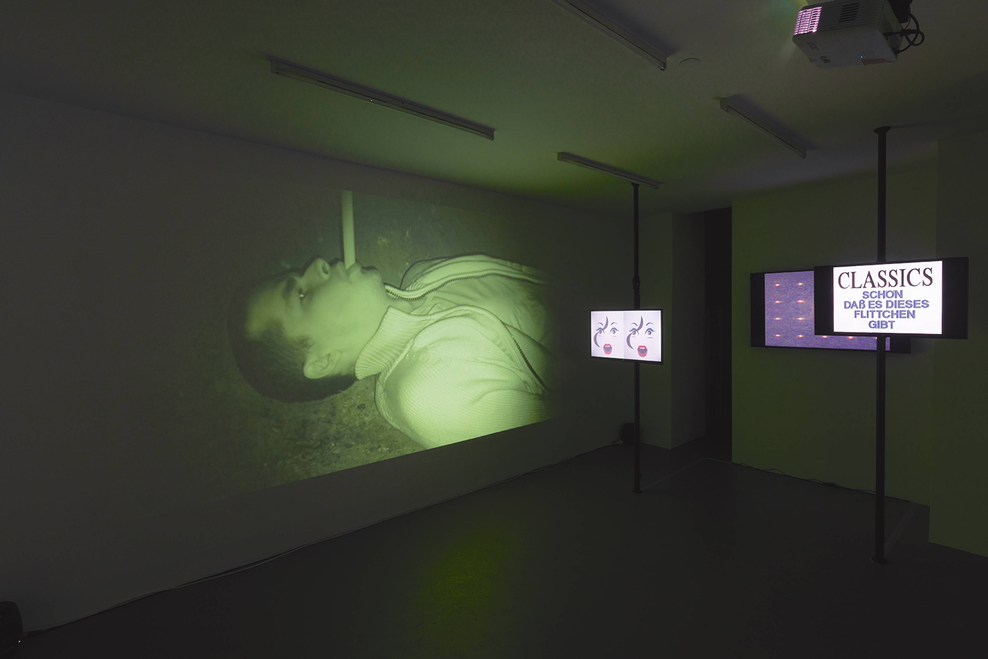 View of “The Depressiva Revolutions,” EXILE, Vienna, 2025