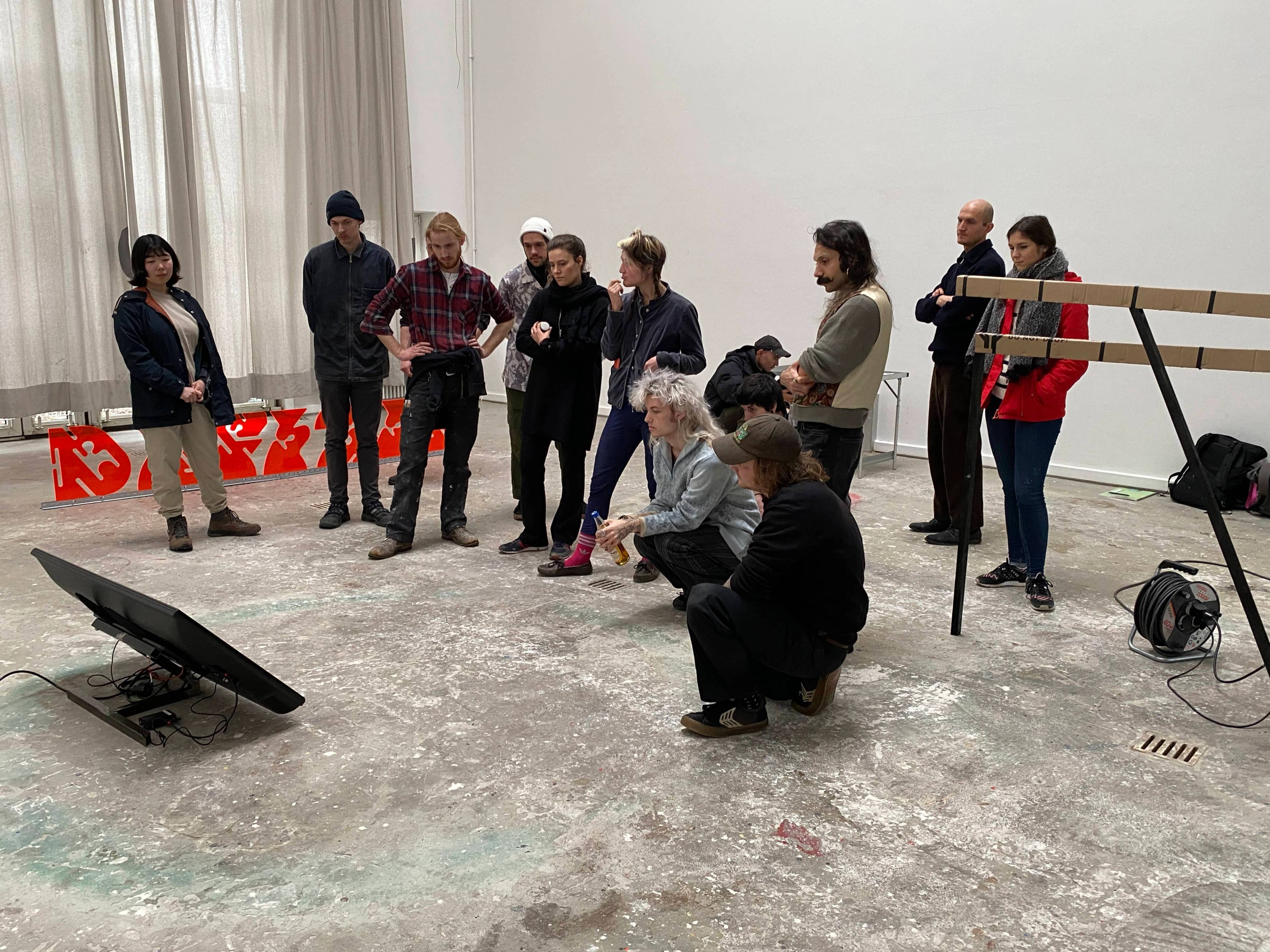 Presentation of Work from Kian Bartels at Kunstakademie Karlsruhe, from Class Vitorelli