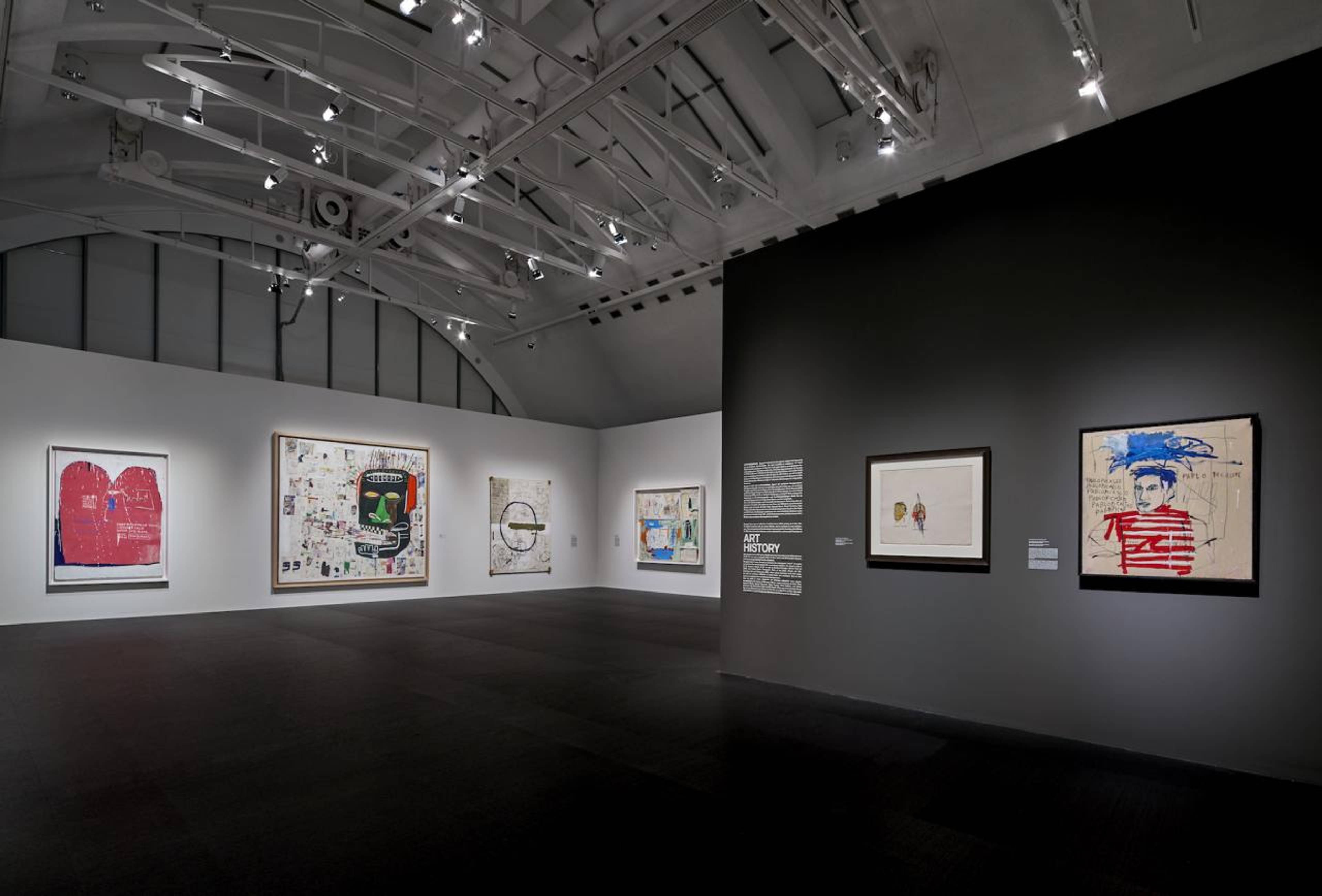 Ausstellungsansicht &copy; Schirn Kunsthalle Frankfurt (2018), Kunstwerke: &copy; VG Bildrecht Wien (2018) &amp; The Estate of Jean-Michel Basquiat, Licensed by Artestar, New York Foto: Norbert Miguletz