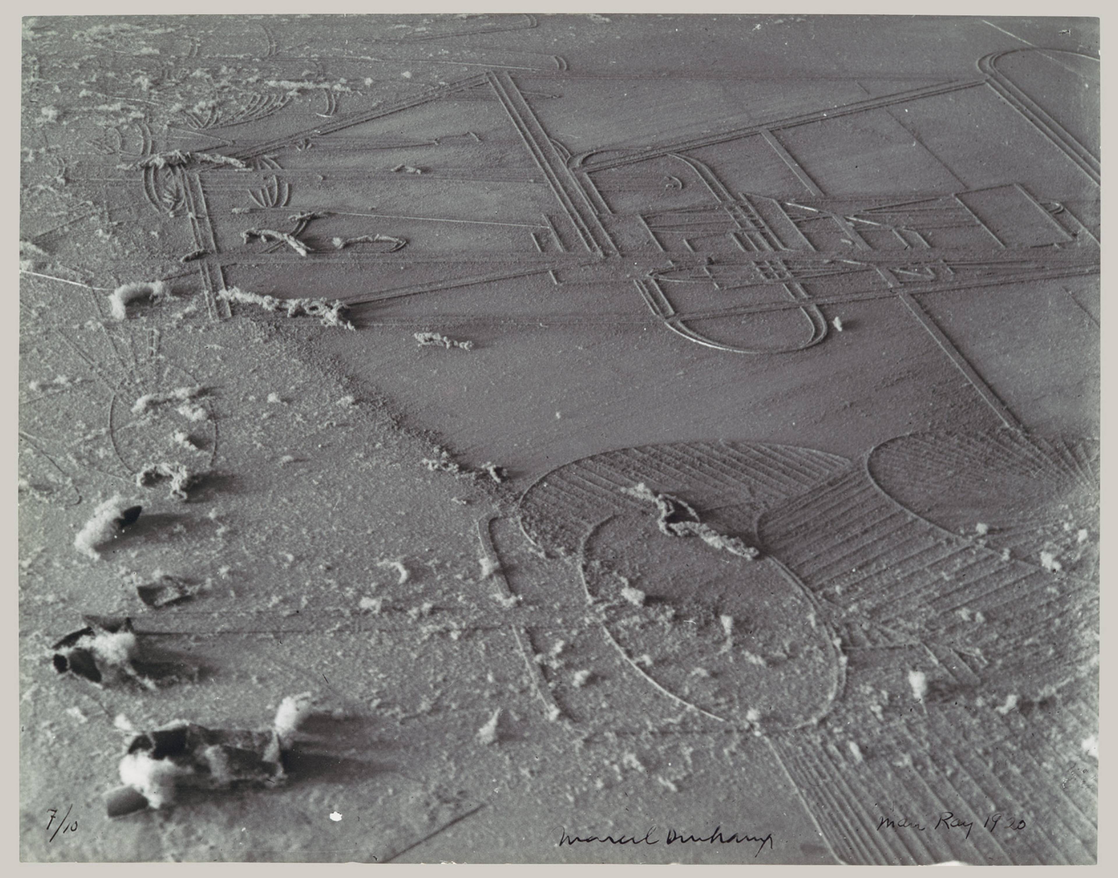 Man Ray, Dust Breeding, 1920
