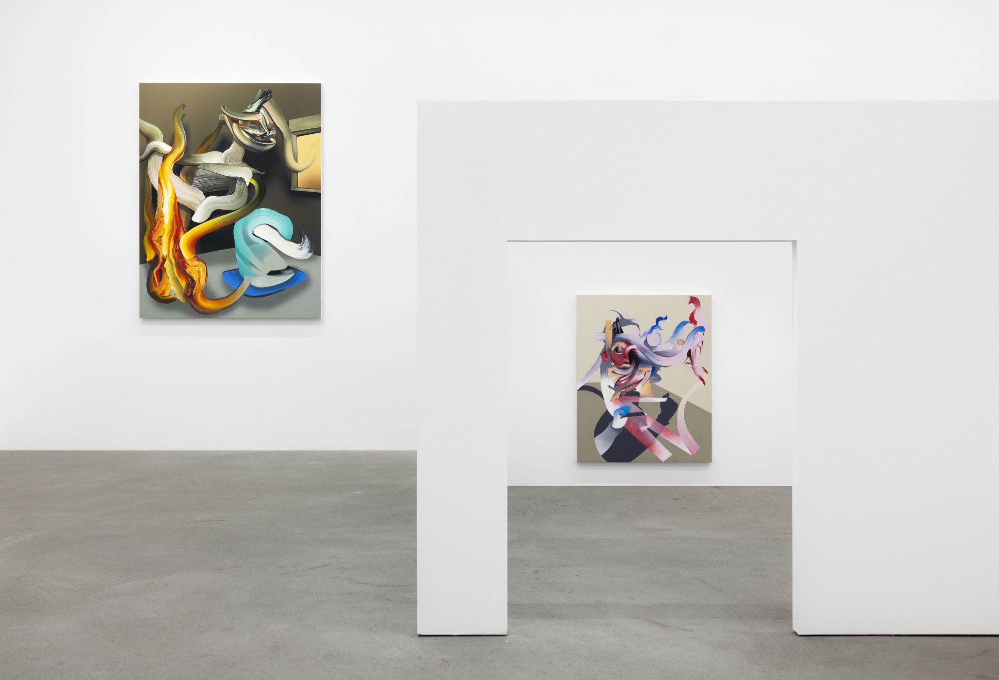 View of “Thinking Through (13 Years),” KTZ, Berlin 