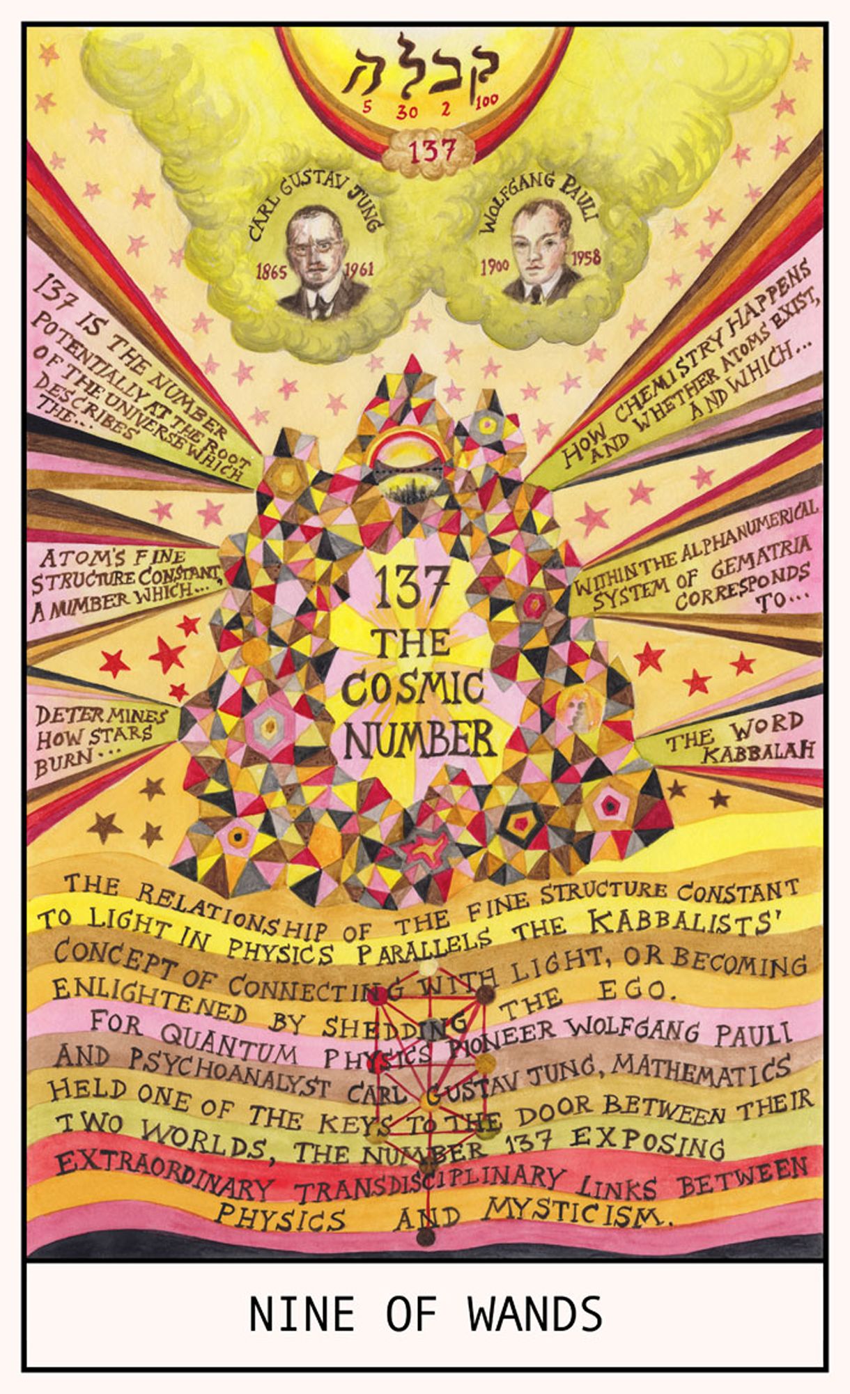 The Magic Number. From Suzanne Treister, “Hexen 5.0,” 2023-24