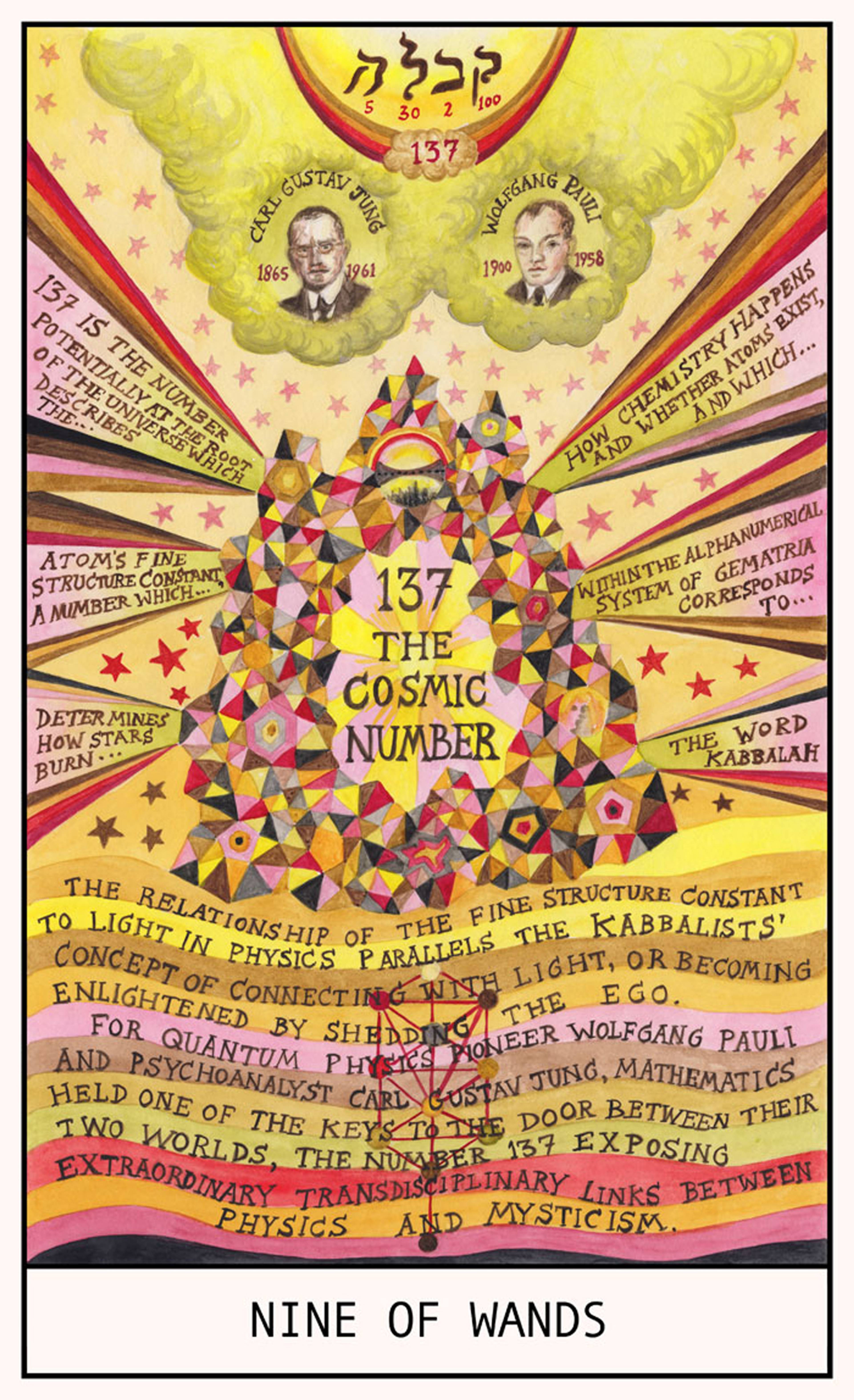 The Magic Number. From Suzanne Treister, “Hexen 5.0,” 2023-24