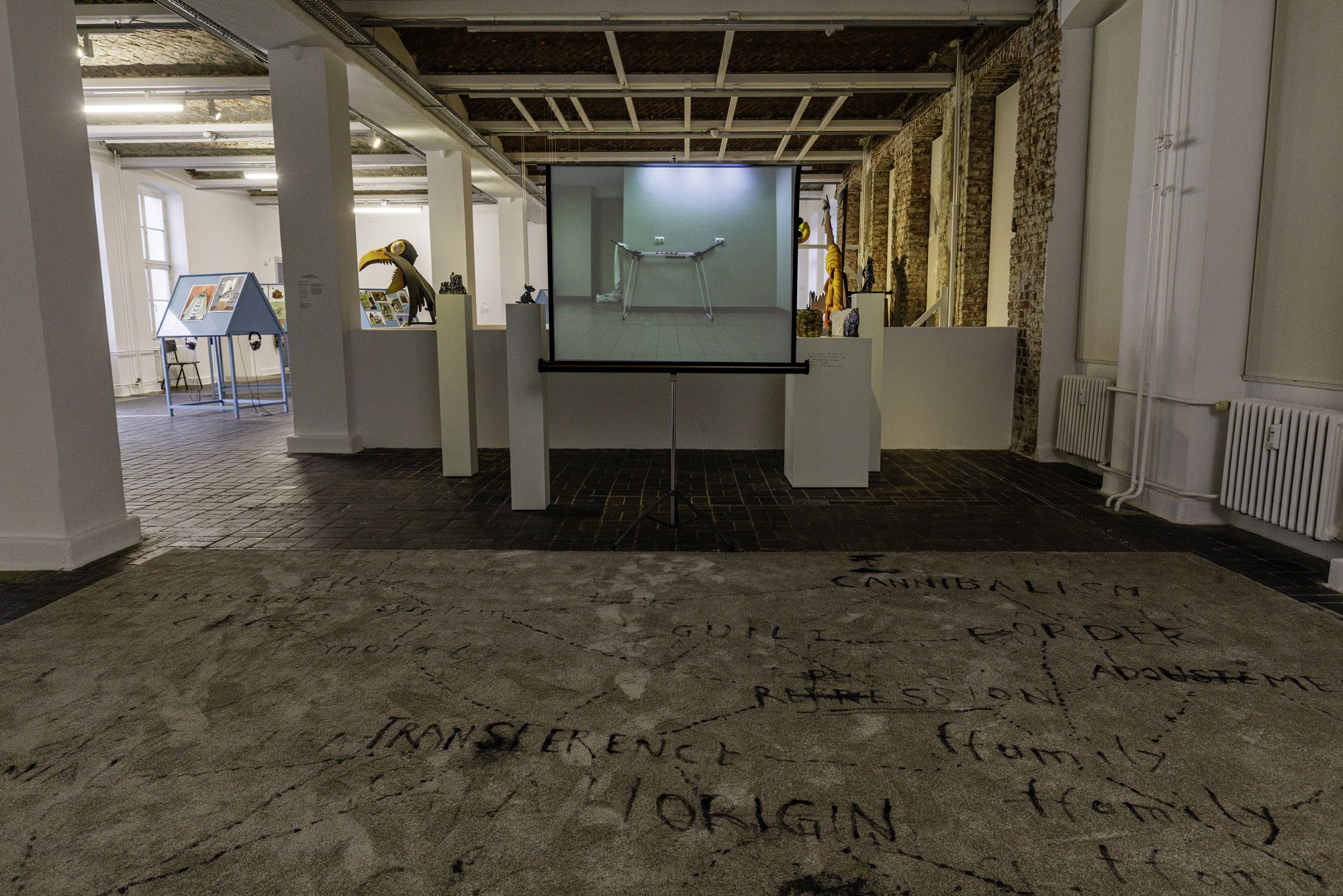 Gernot Wieland, Family Constellation with a Fox, 2025