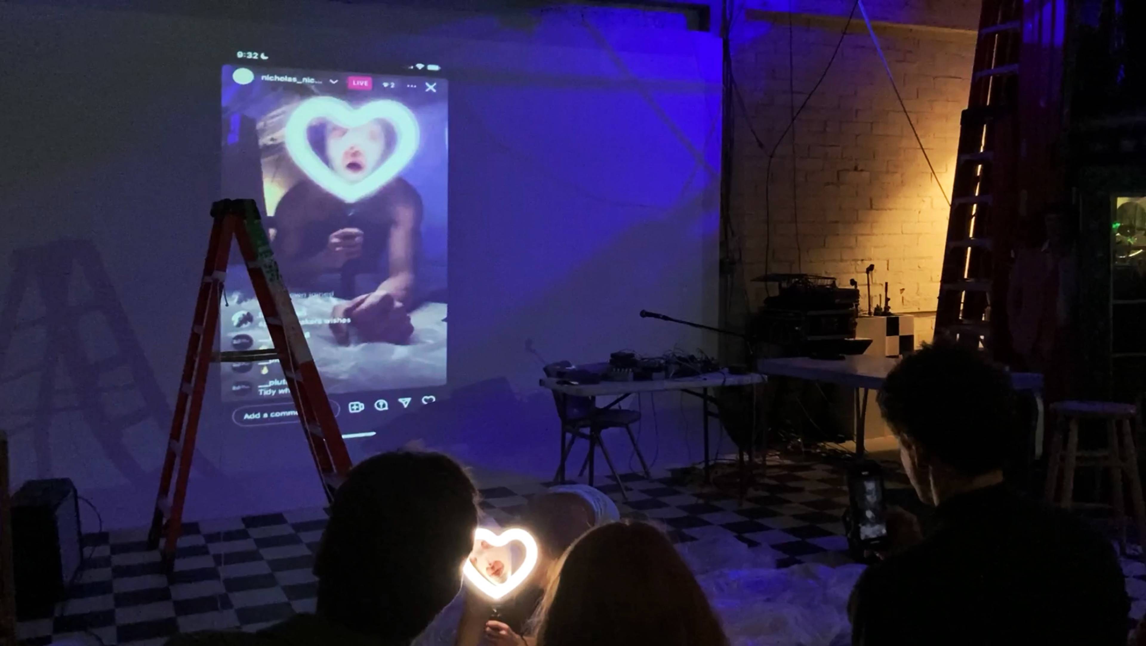 Nicholas Sanchez, an almost promise / of love and devotion / our fear of falling together, 2023