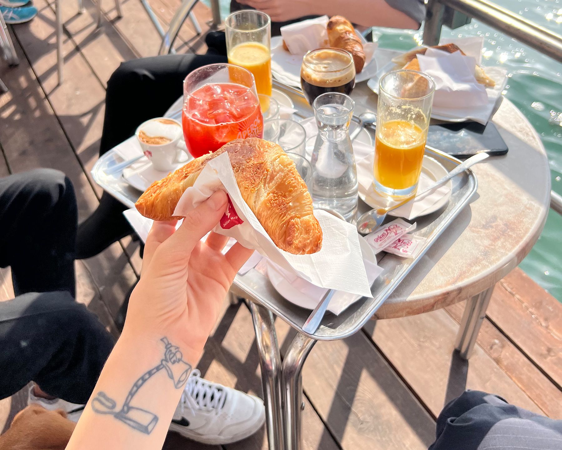 Terrazza dei Nobili restaurant and café, Venice
