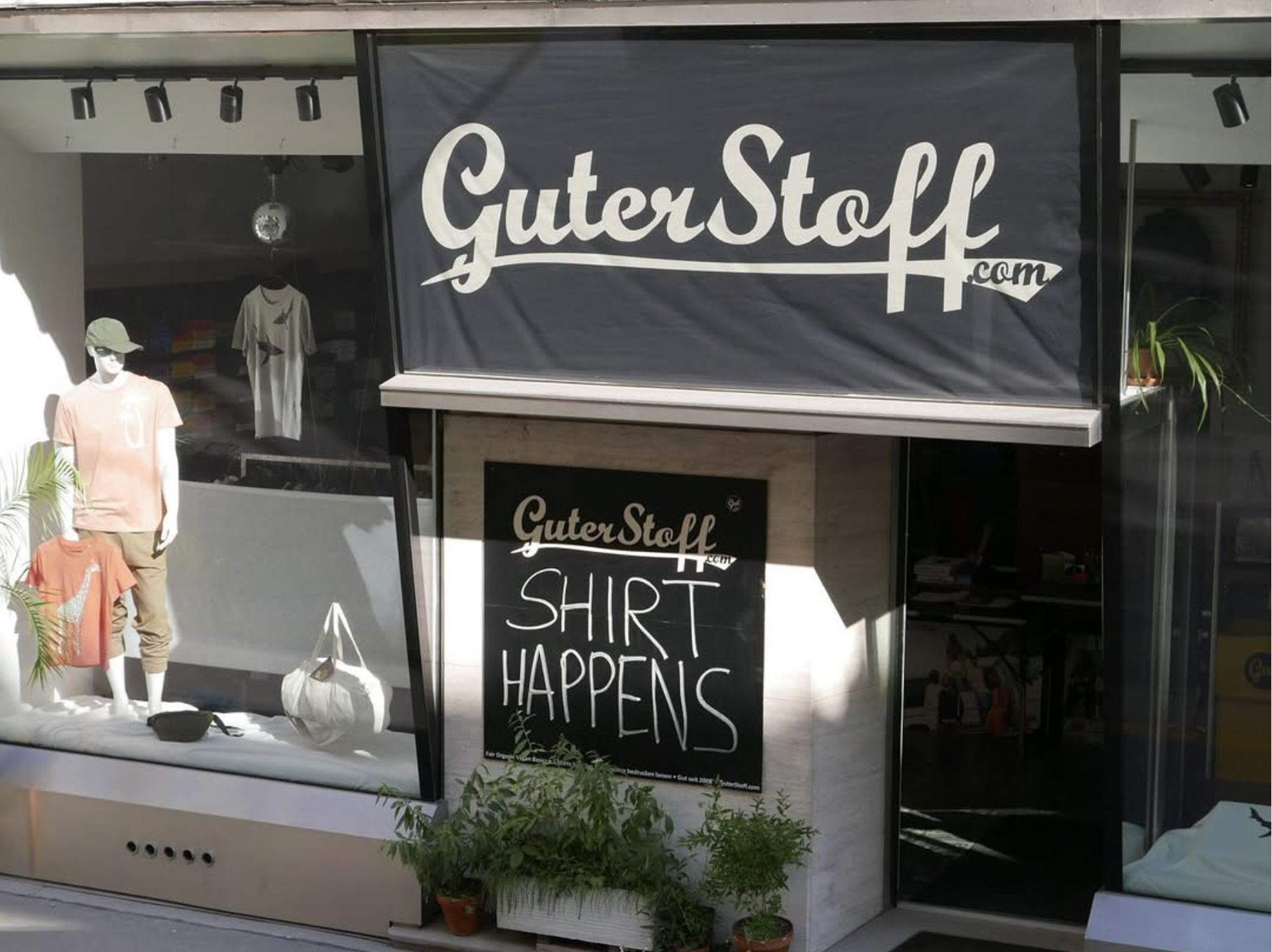 Exterior of Guter Stoff, Vienna