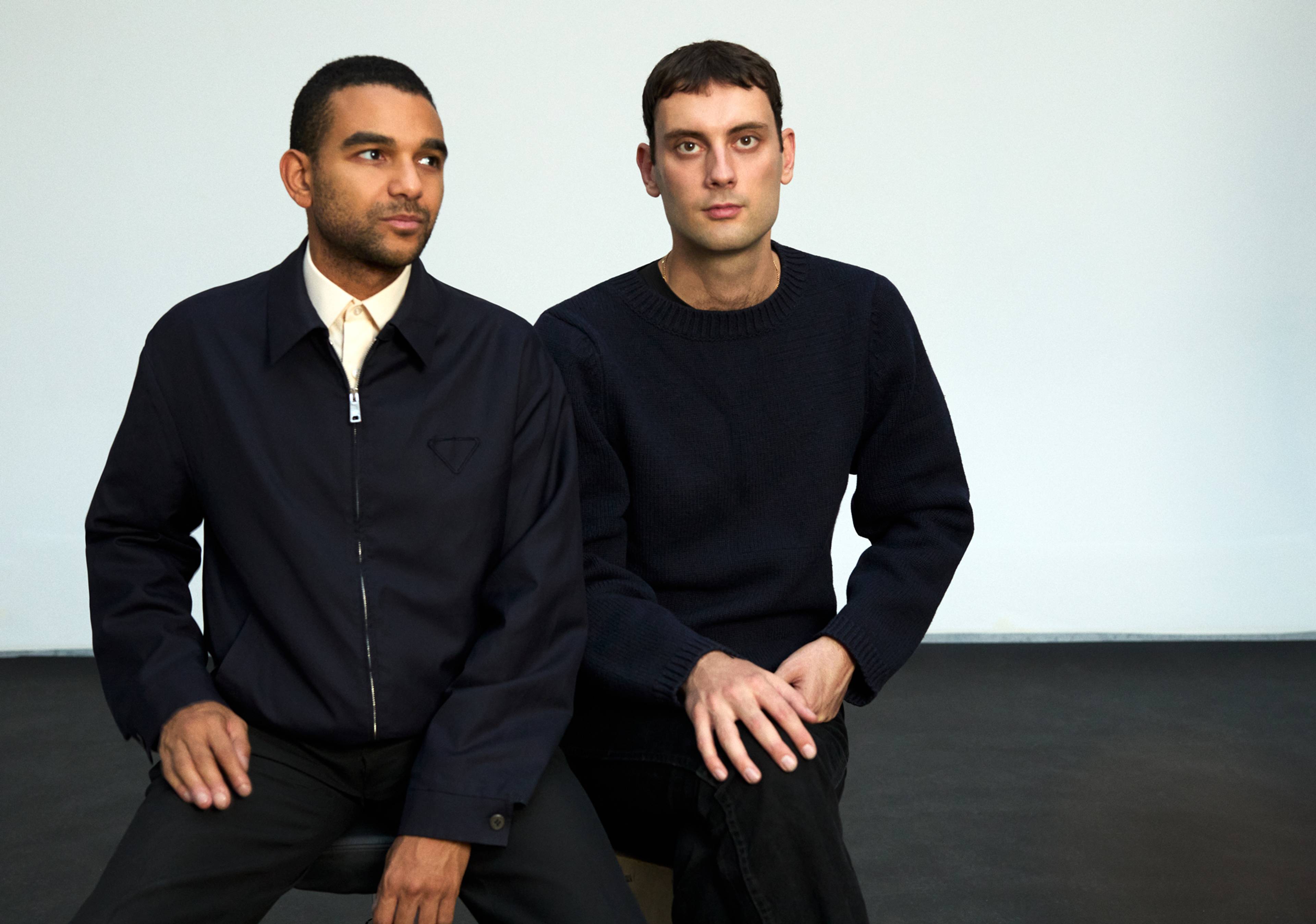 Felix Ward and Pierre Dagba of Matière Noire. Photo: