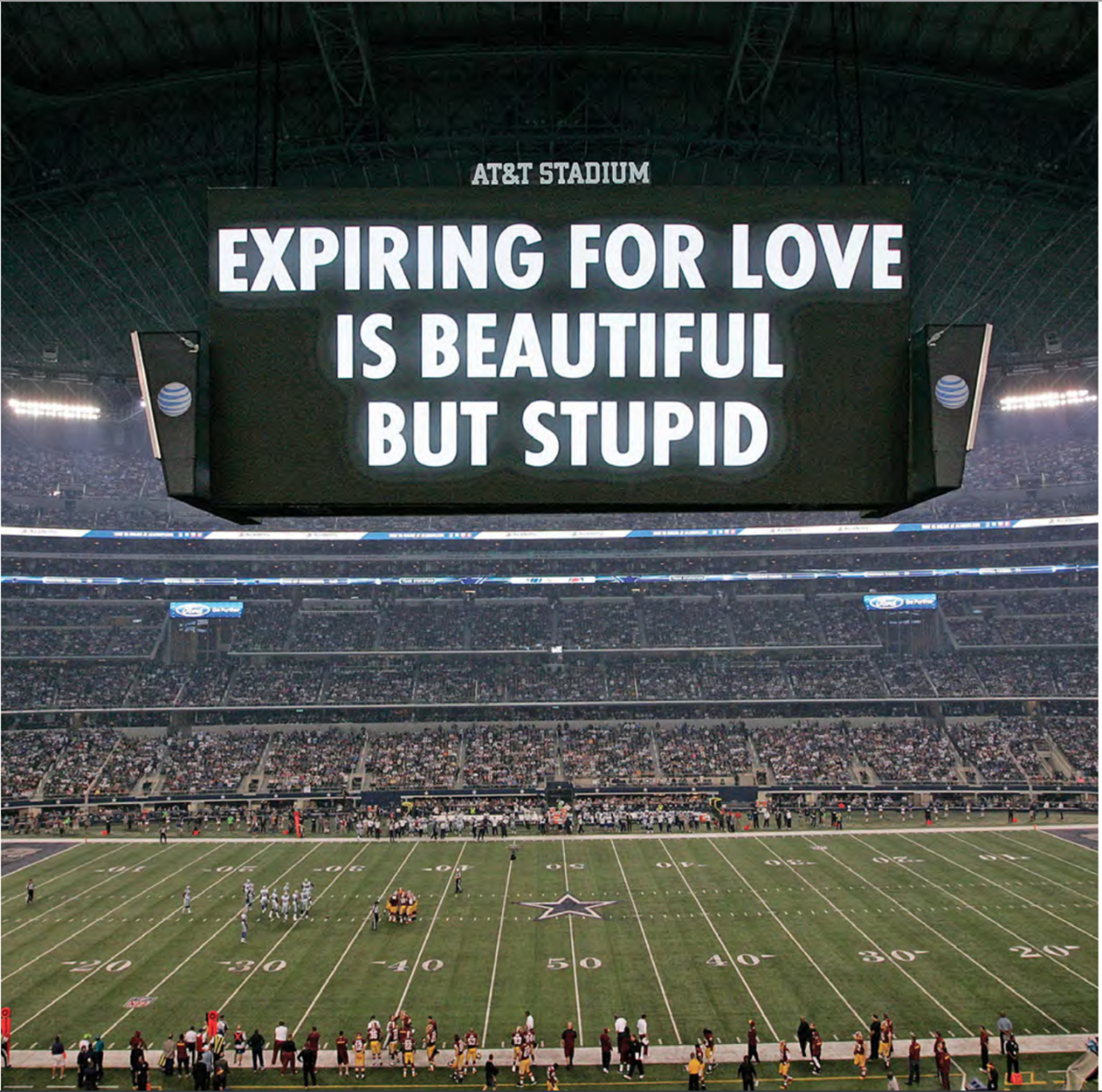 Jenny Holzer For Cowboys (2012) at AT&amp;T Stadium