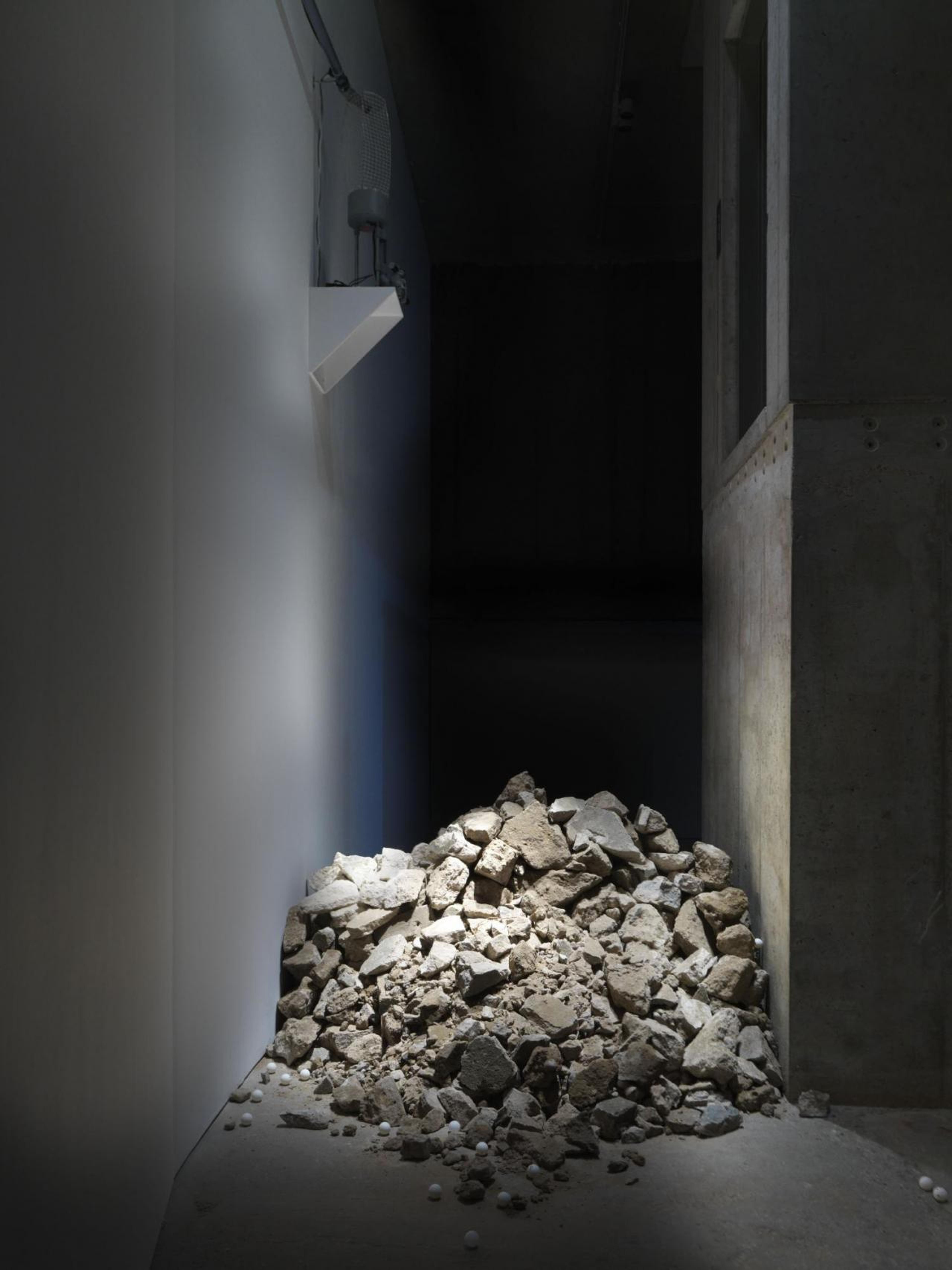 Installation view at &ldquo;Wong Ping: Ear Wax,&rdquo; Times Art Center Berlin, 2022. Photo: Jens Ziehe, Berlin