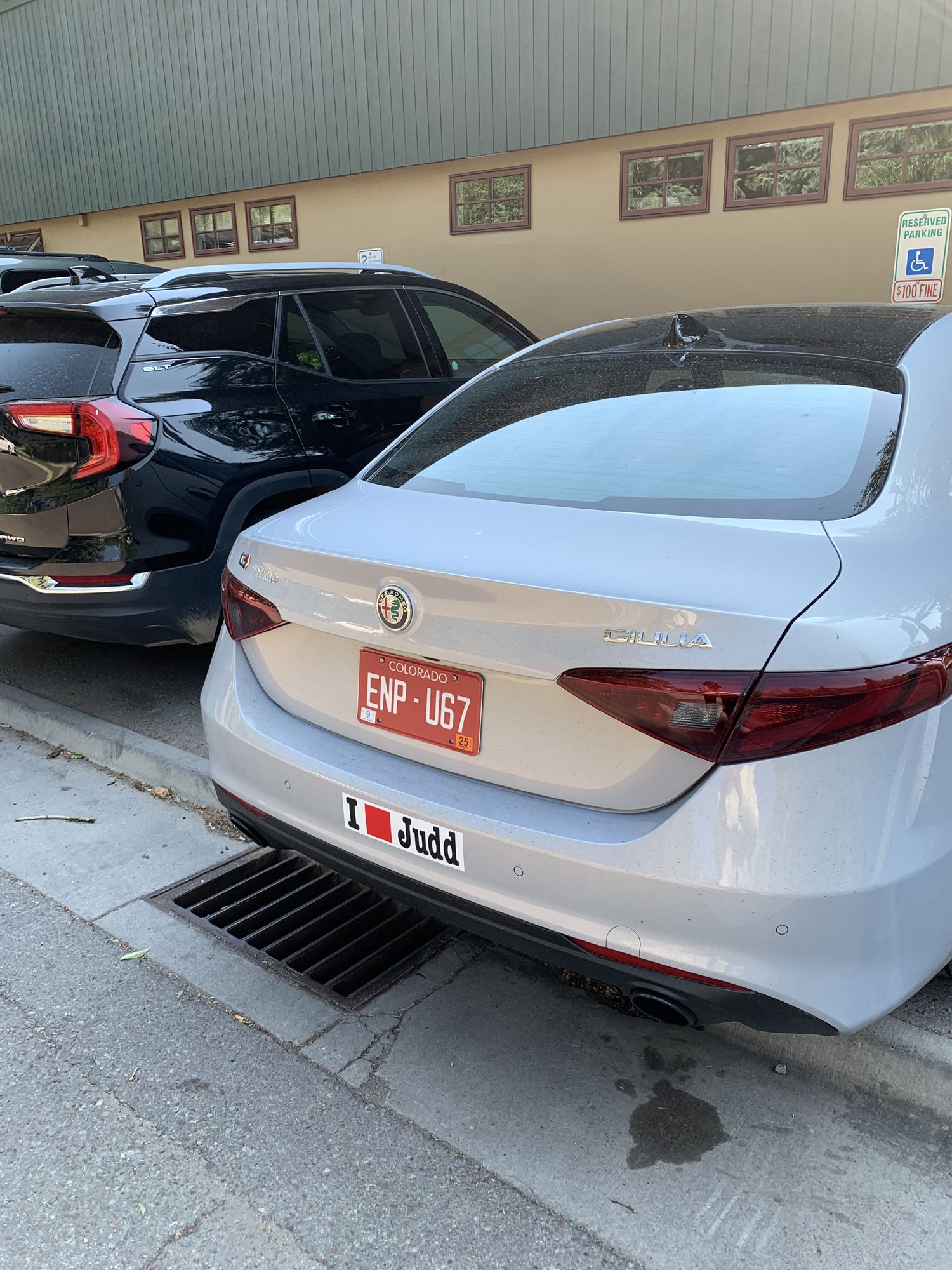 License plate, Aspen. Photo: Adina Glickstein