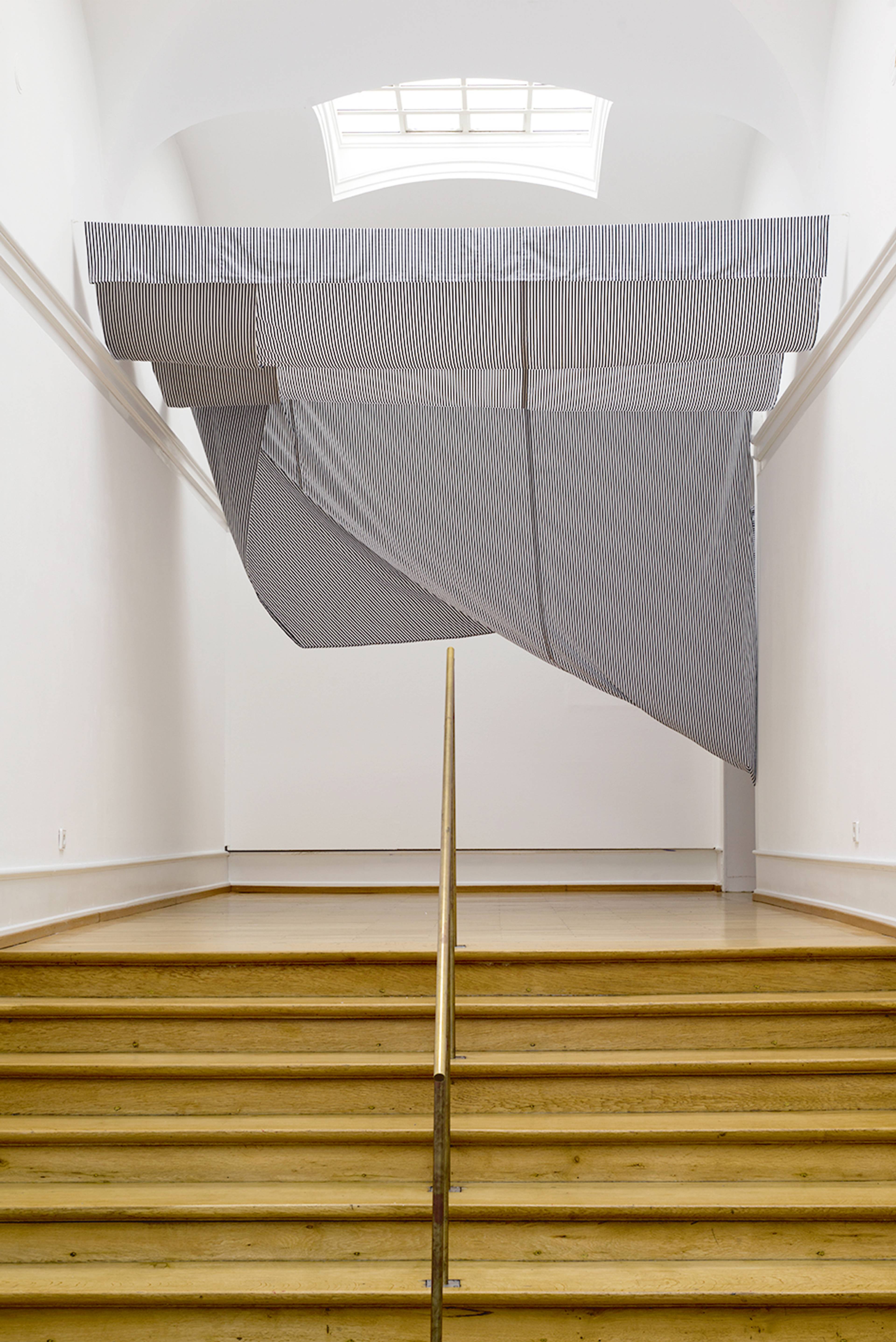 Kathrin Mayer, Archival Floor, Clothed, RECEPTION, 2010