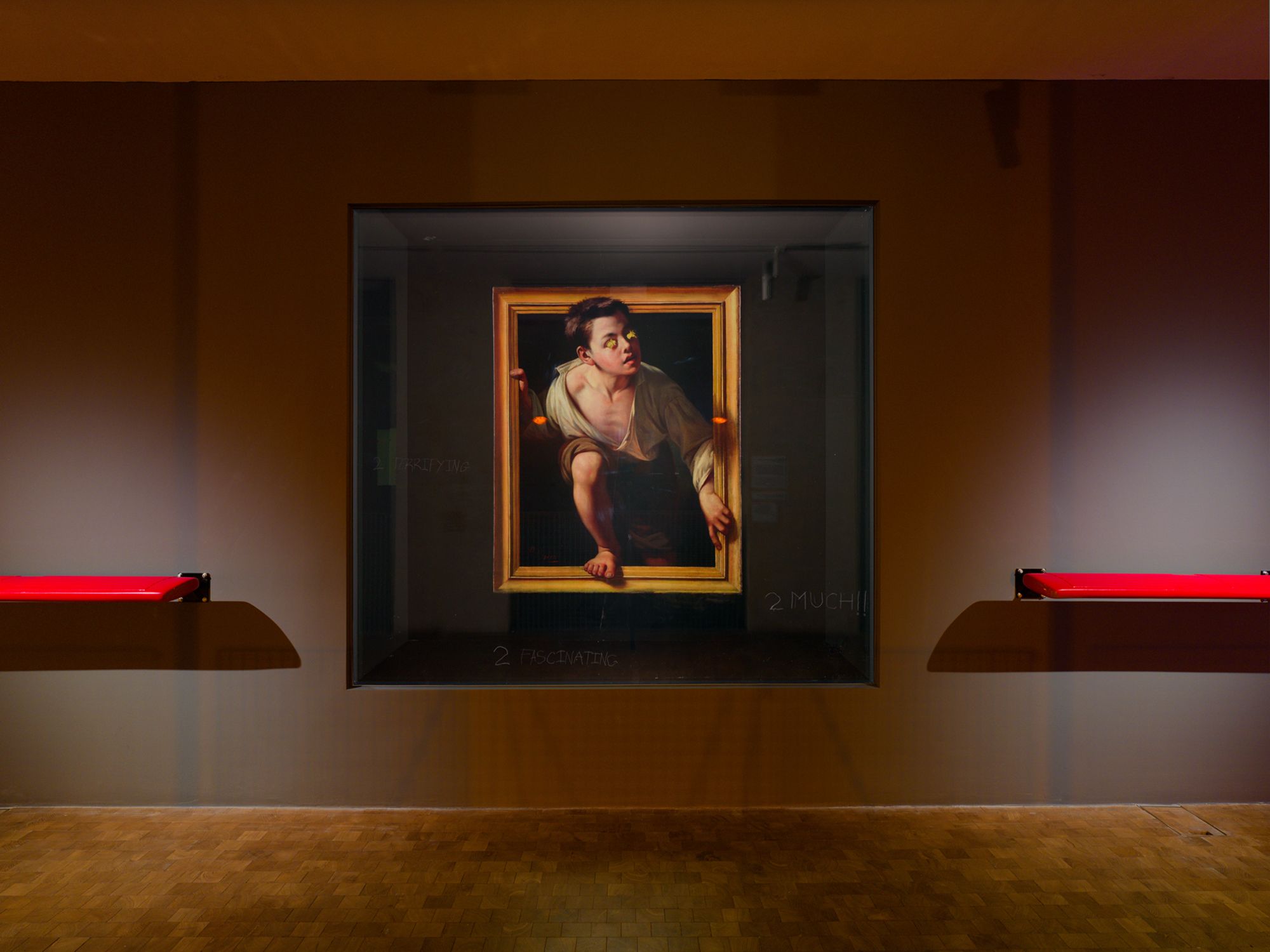 View of As Above So Below, Lafayette Anticipations, 2025