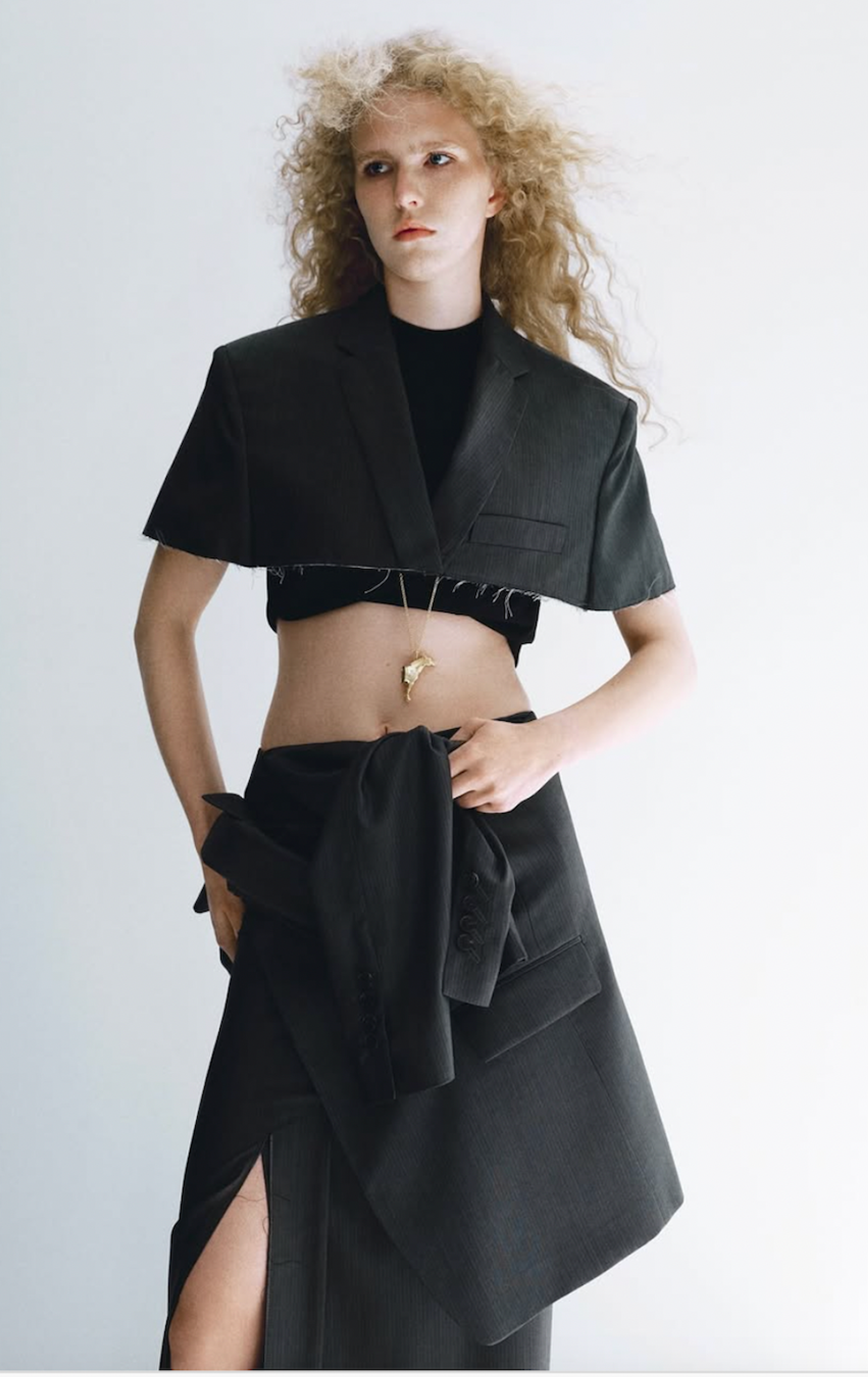 Litkovska SS24 jacket-skirt