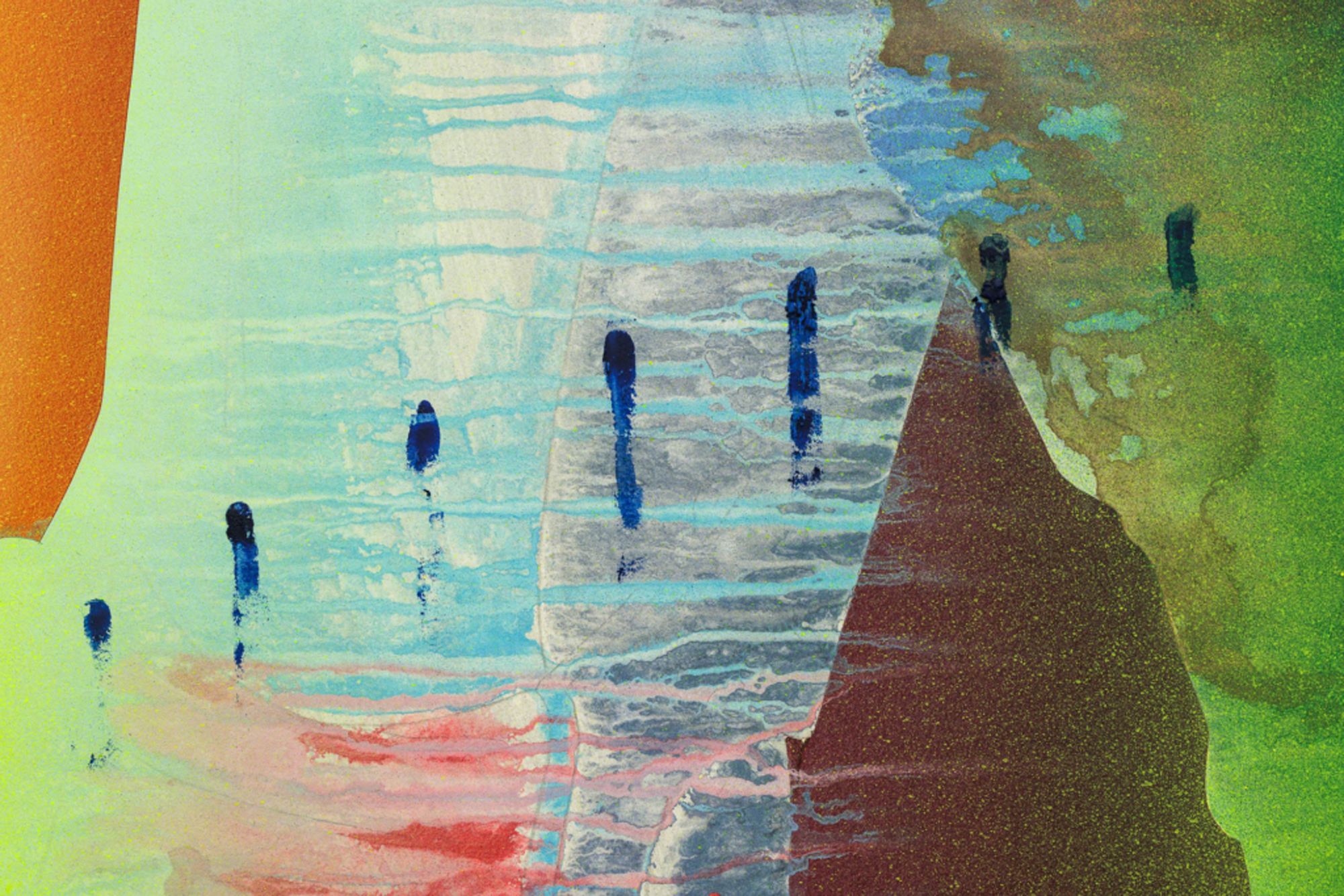 Kyle Thurman, Dream Police (our breast with eclipse) (detail), 2023