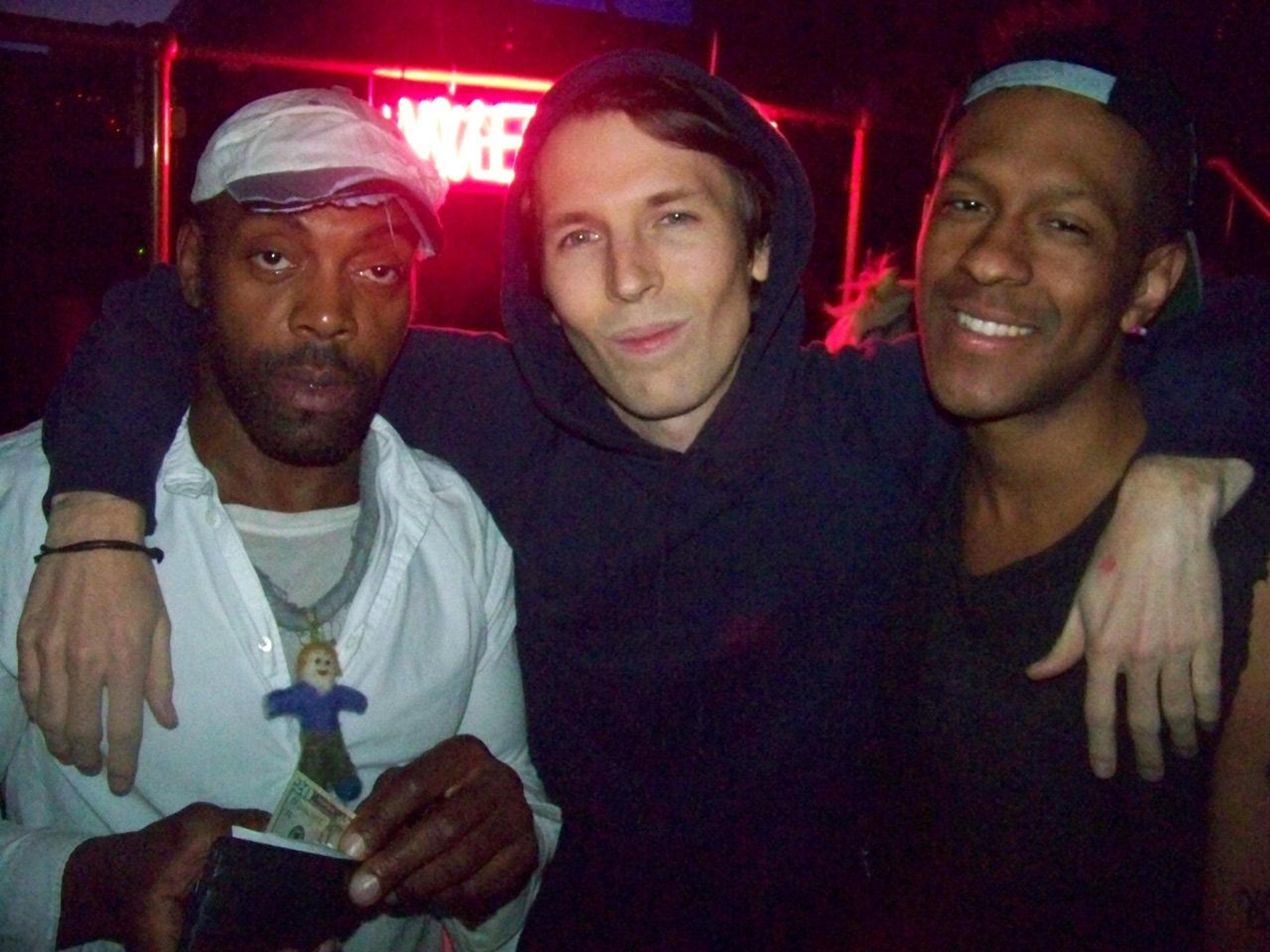 Andre Walker, Ryan McGinley and Mykki Blanco, photo &copy; Quentin Belt
